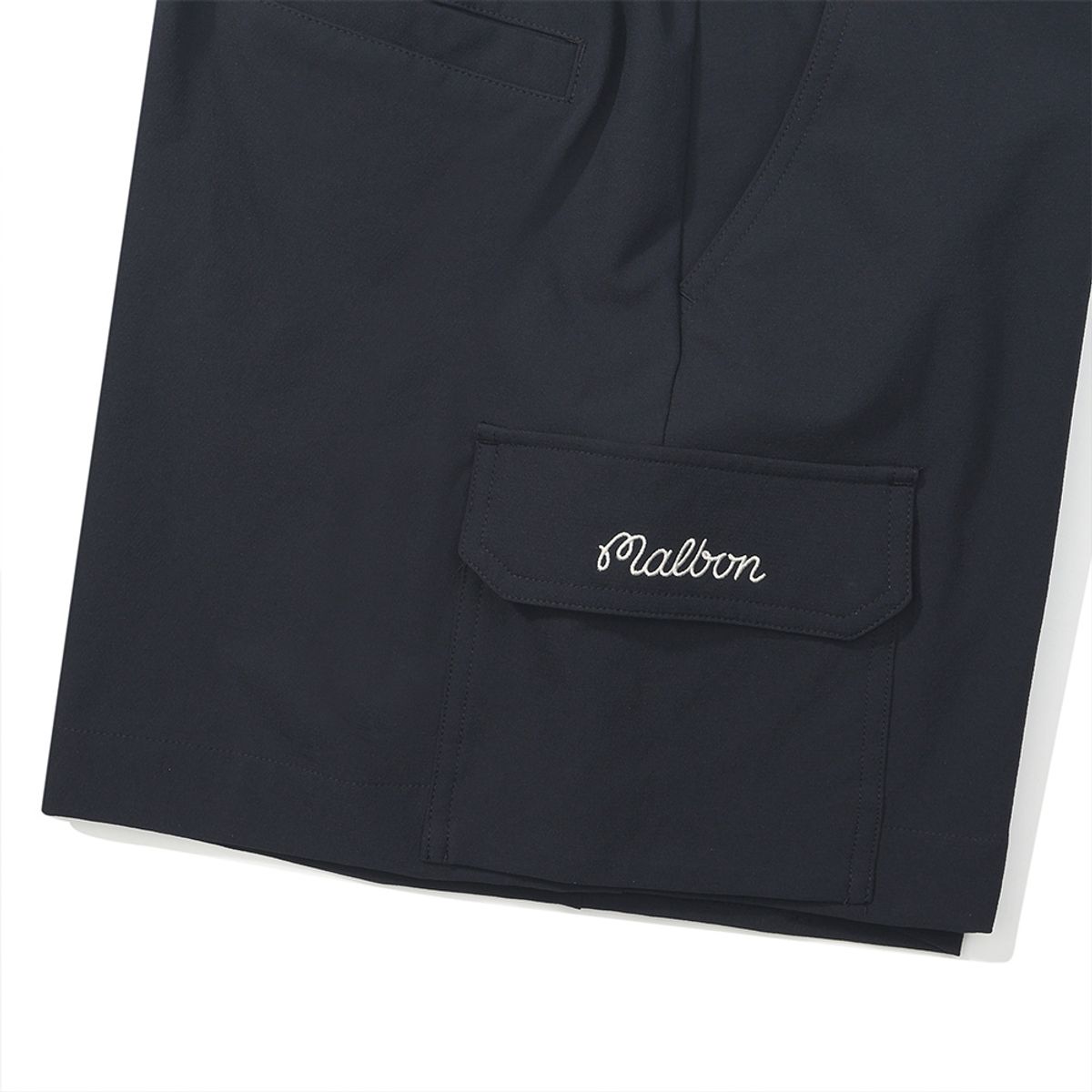 말본 골프(MALBON GOLF) 우븐 카고 쇼츠 NAVY (WOMAN)