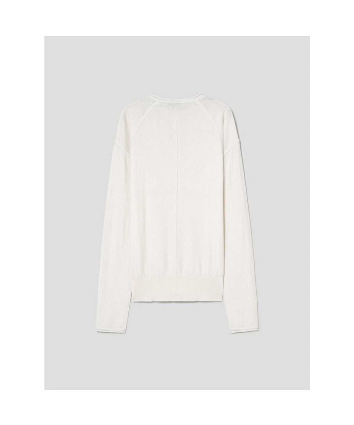 앙개(ANGGAE) Half Neck Button Pullover  Ivory