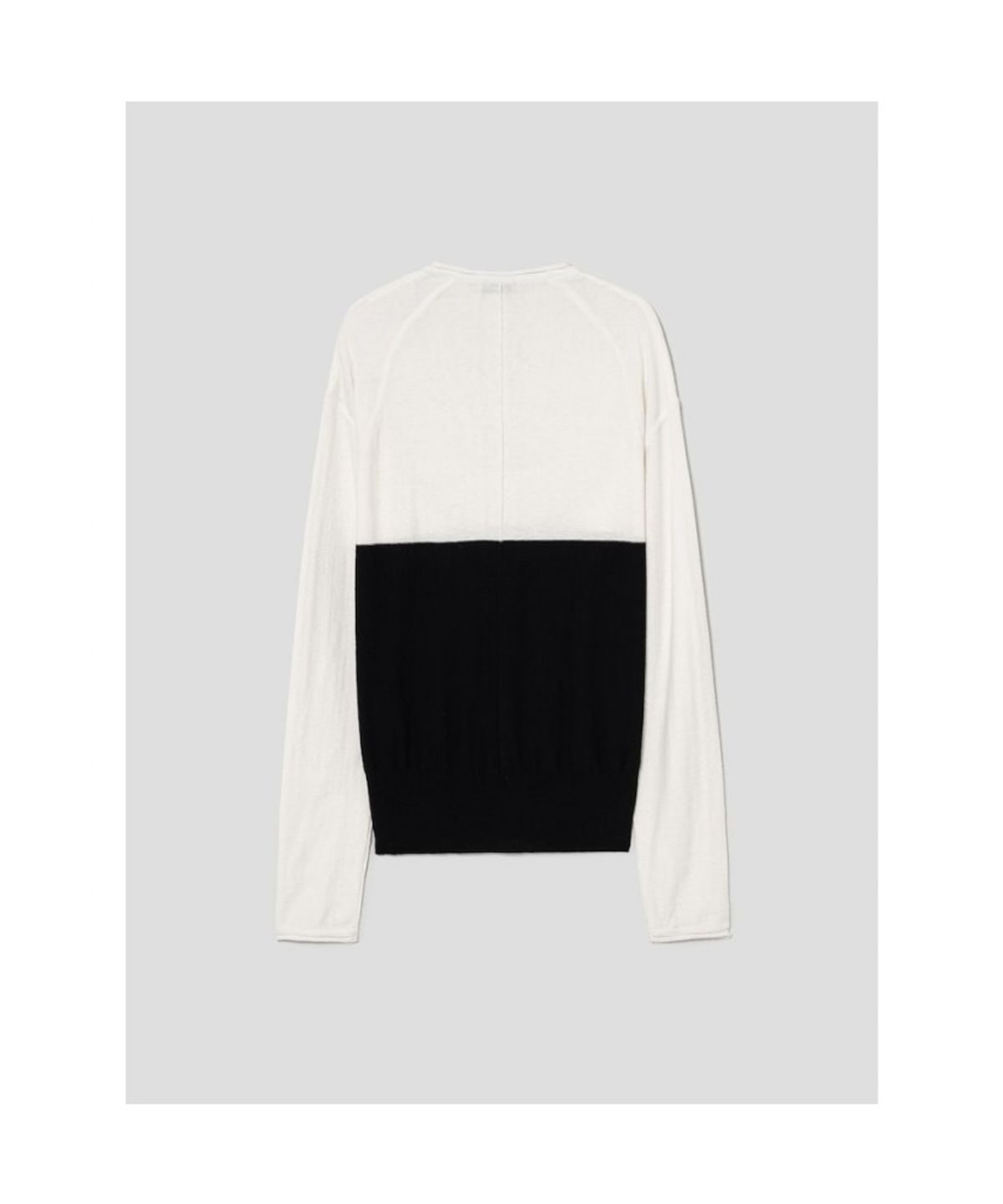 앙개(ANGGAE) Half Neck Button Pullover  Ivory