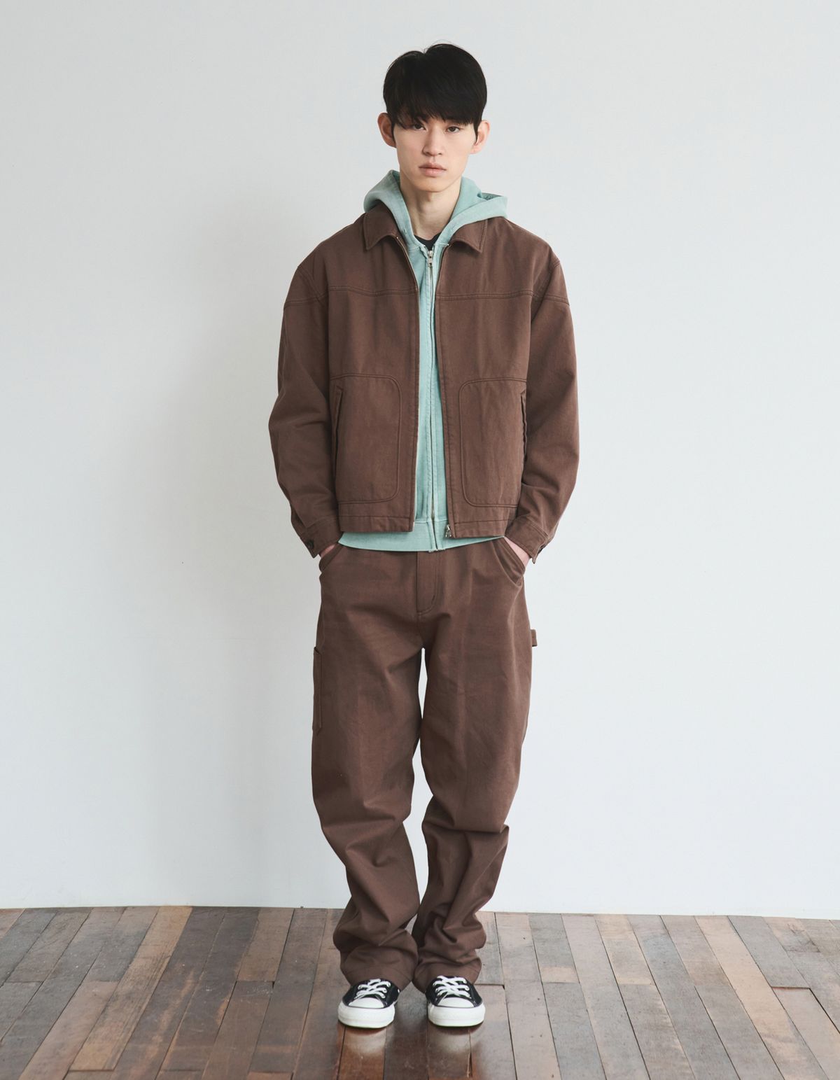 로어즈(LORES) Farmer Jacket - Brown