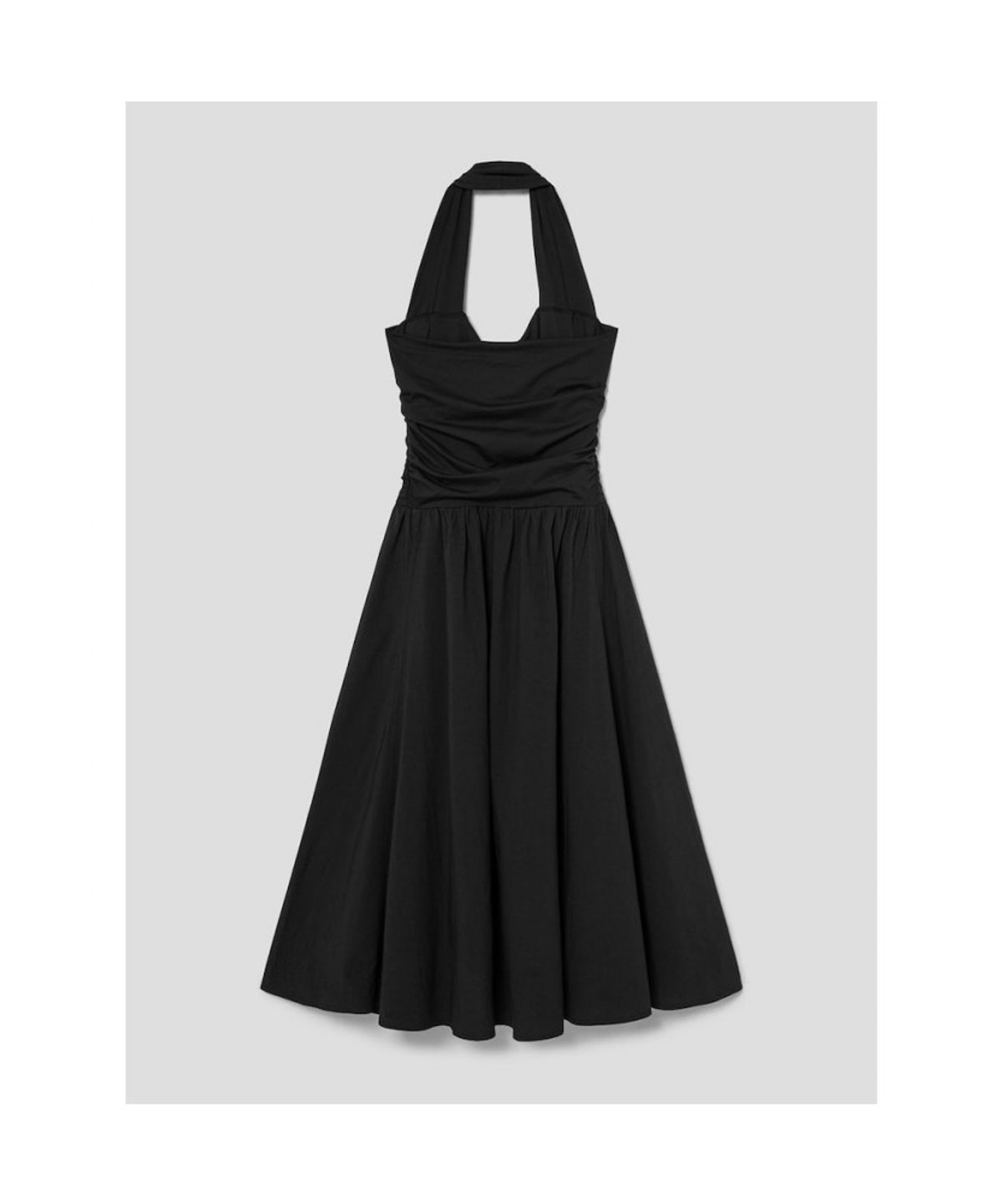 앙개(ANGGAE) Halter Dress  Black