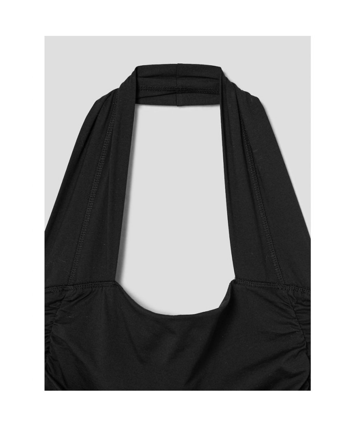 앙개(ANGGAE) Halter Dress  Black