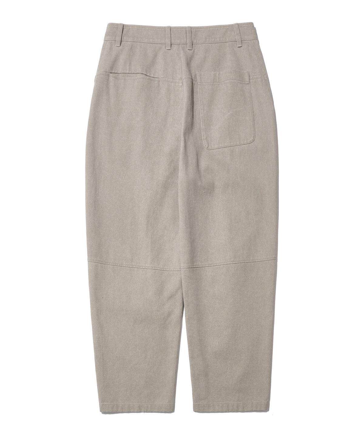 논타입(NONTYPE) PIGMENT CURVED WIDE PANTS VOL.2 (BEIGE)