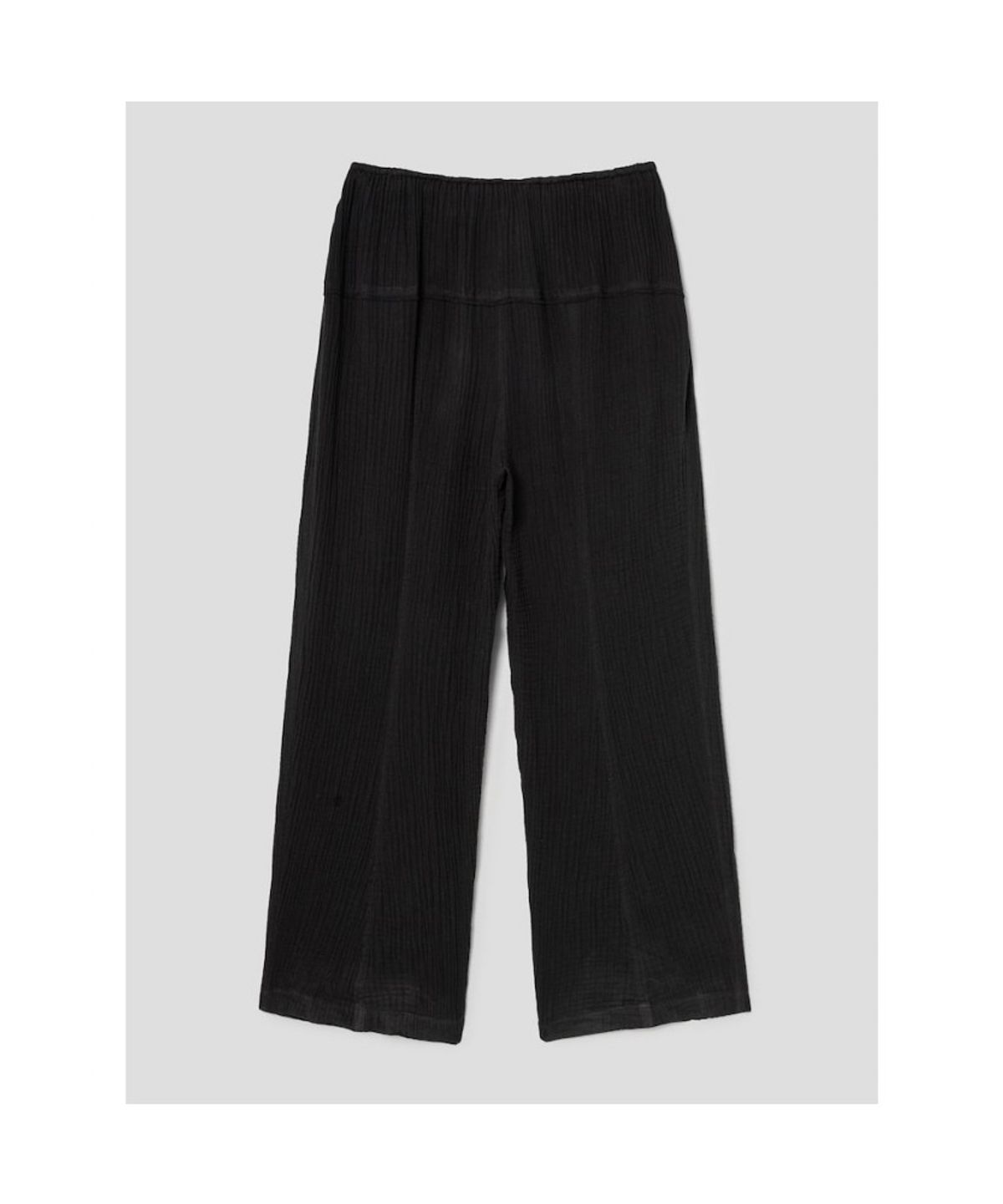 앙개(ANGGAE) Peplum Pants  Black