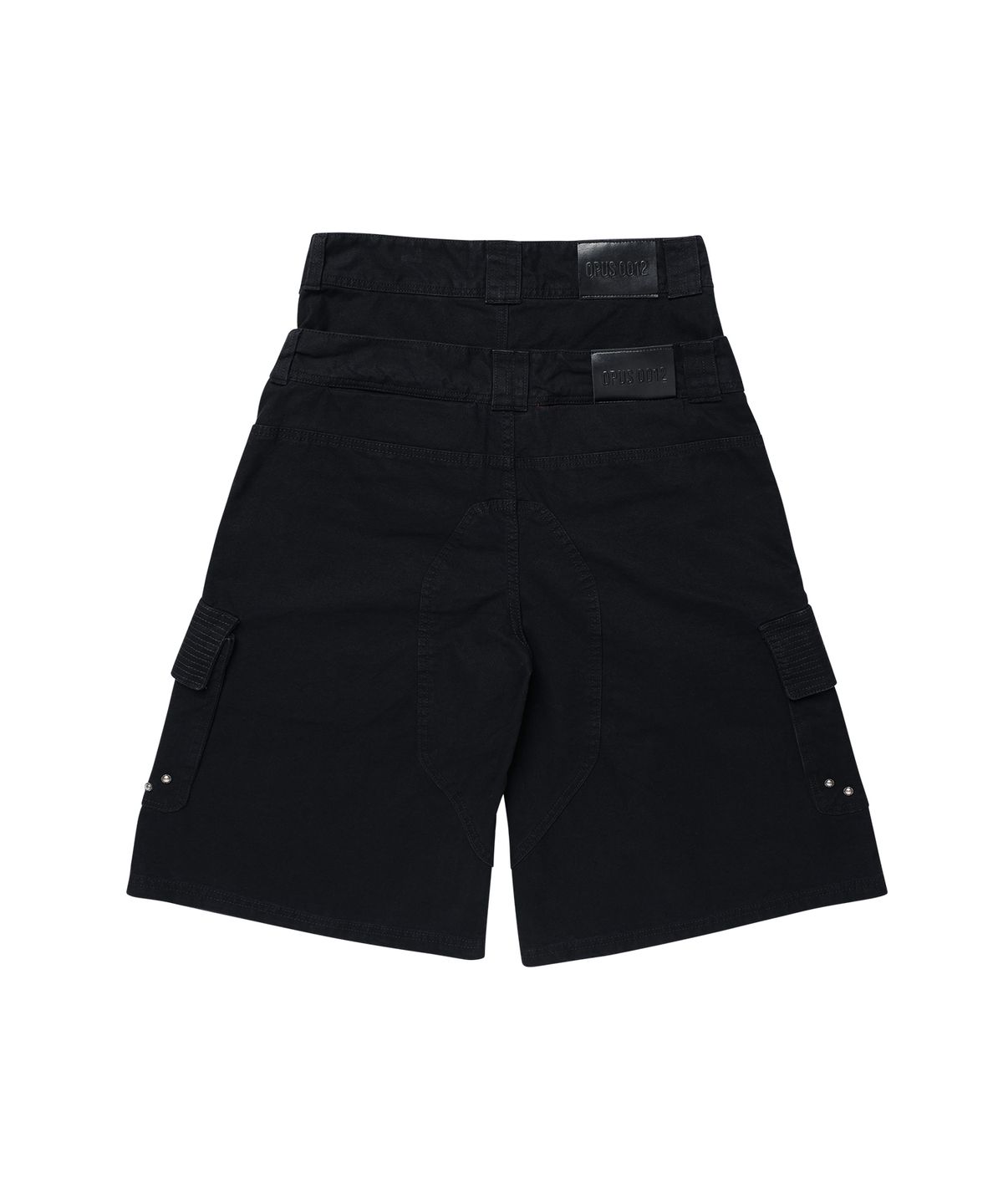 오퍼스 0012(OPUS 0012) Op. 08 DESERT MAXI CARGO SHORTS BLACK