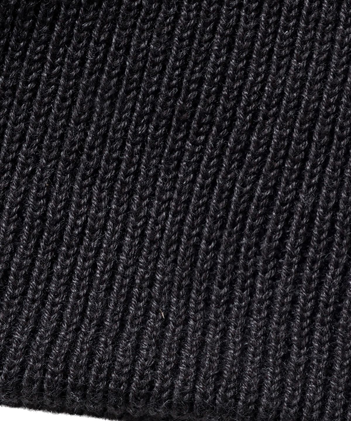 르렌느(LERENNE) Logo Basic Knit Beanie - Charcoal