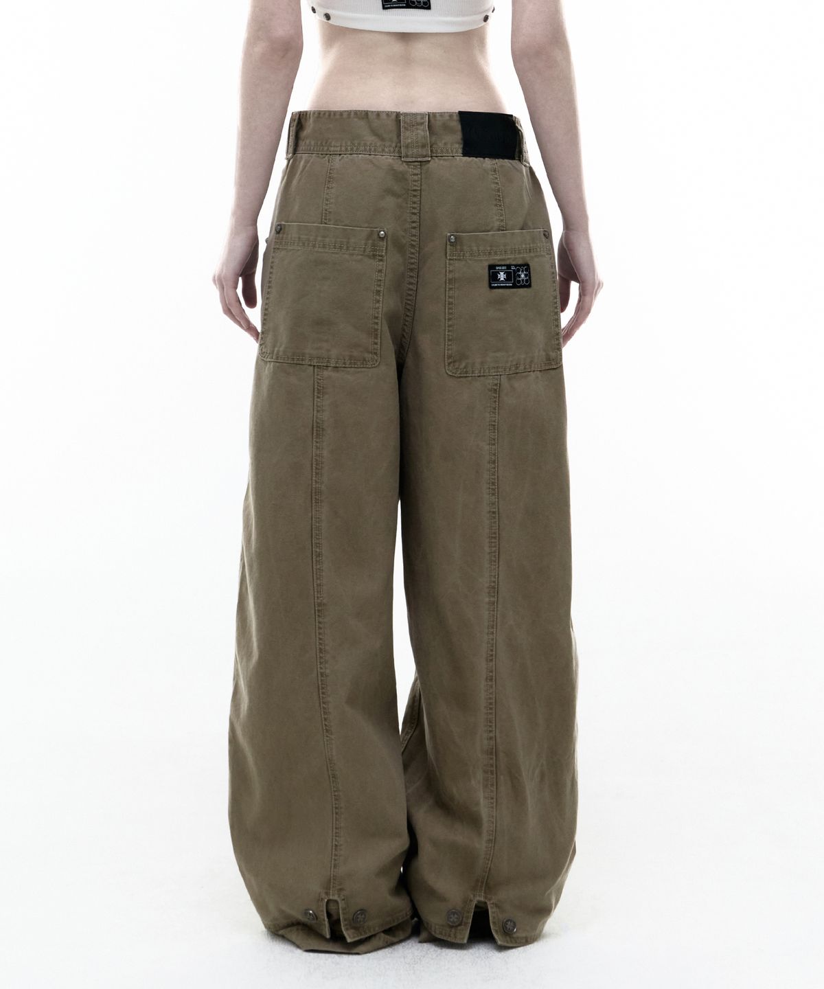 오퍼스 0012(OPUS 0012) Op. 08 FLD LIQUID COTTON PANTS BEIGE