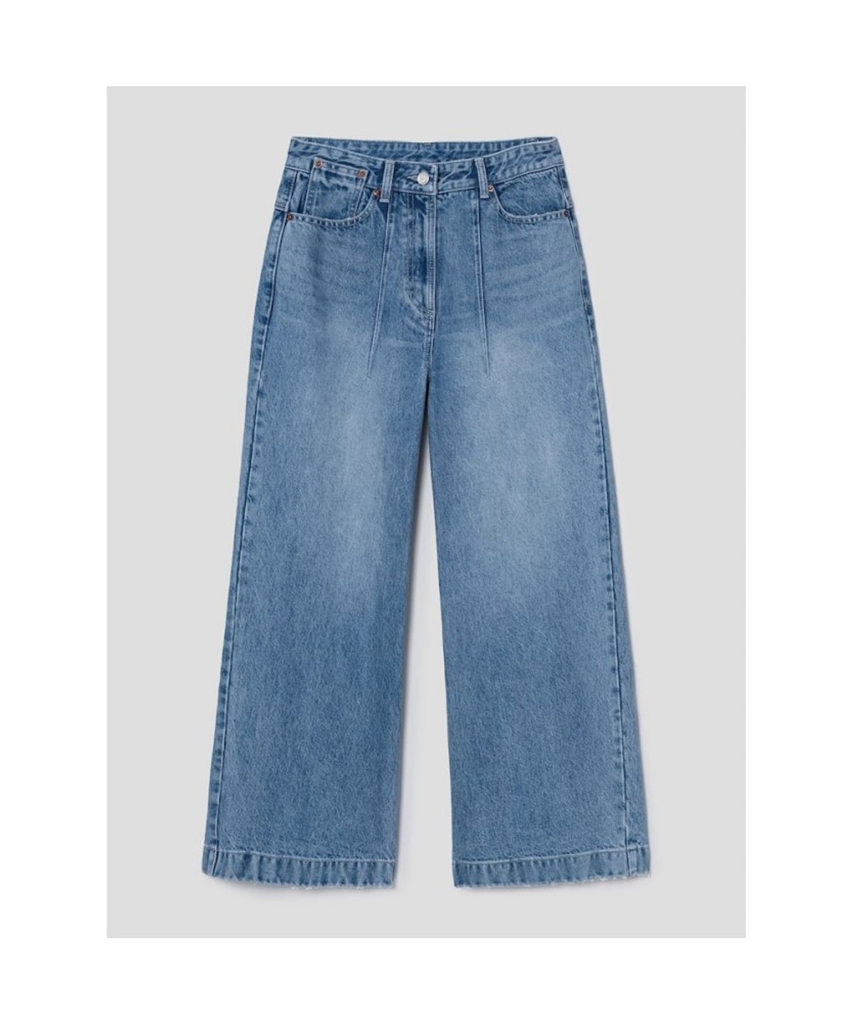 앙개(ANGGAE) Anggae Wide Pants  Blue