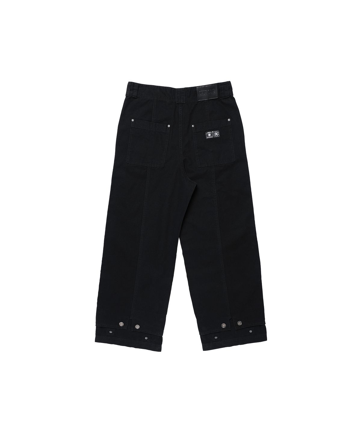 오퍼스 0012(OPUS 0012) Op. 08 FLD LIQUID COTTON PANTS BLACK