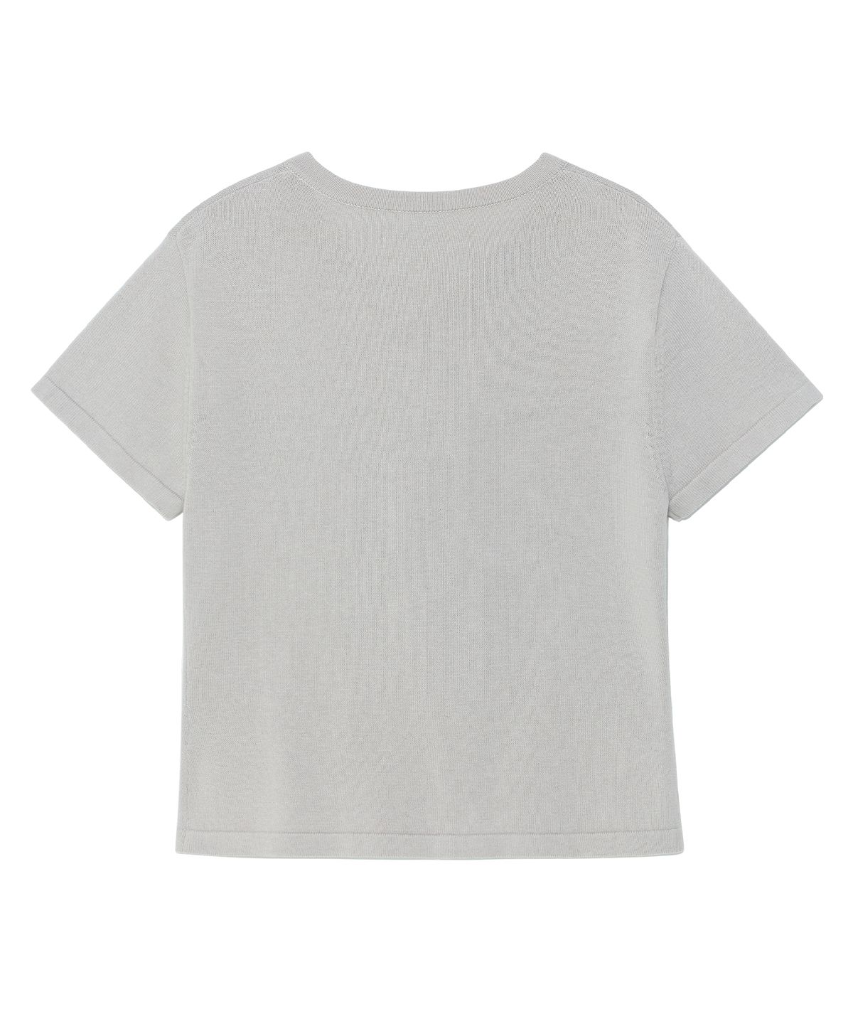 더콜디스트모먼트(THE COLDEST MOMENT) TCM draped half knit cardigan (grey)