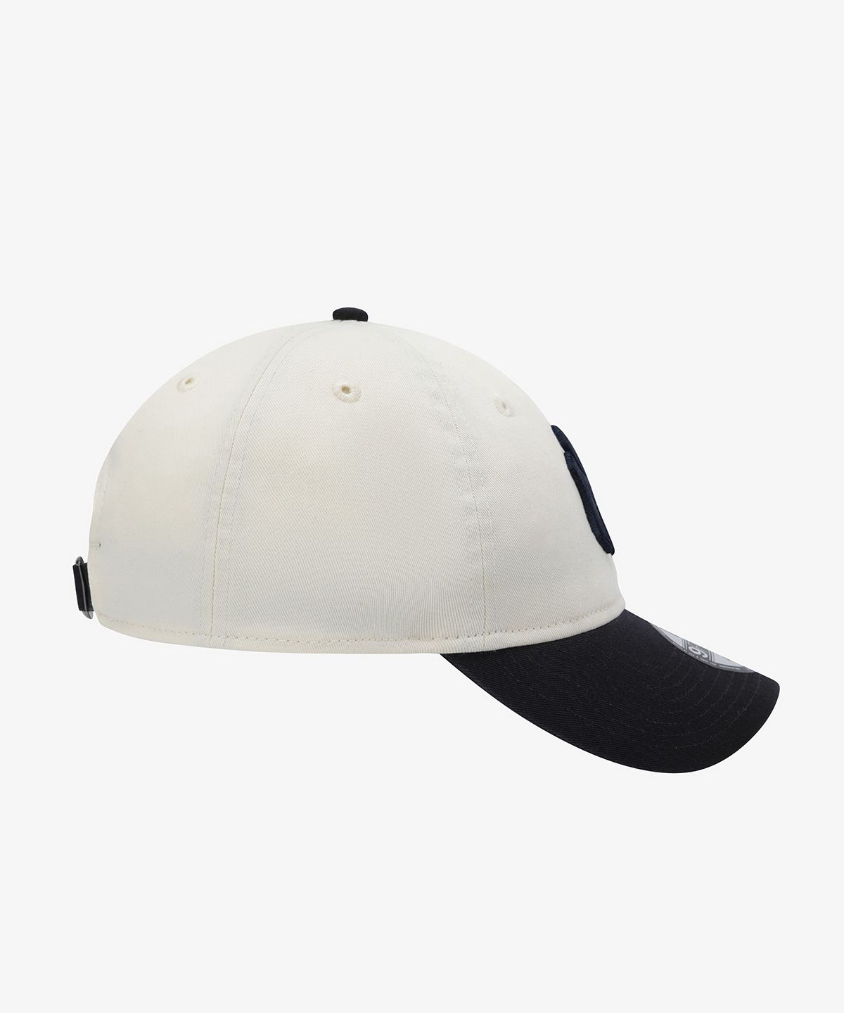 뉴에라(NEW ERA) MLB 뉴욕 양키스 베이직 언스트럭쳐 볼캡 아이보리 15131668