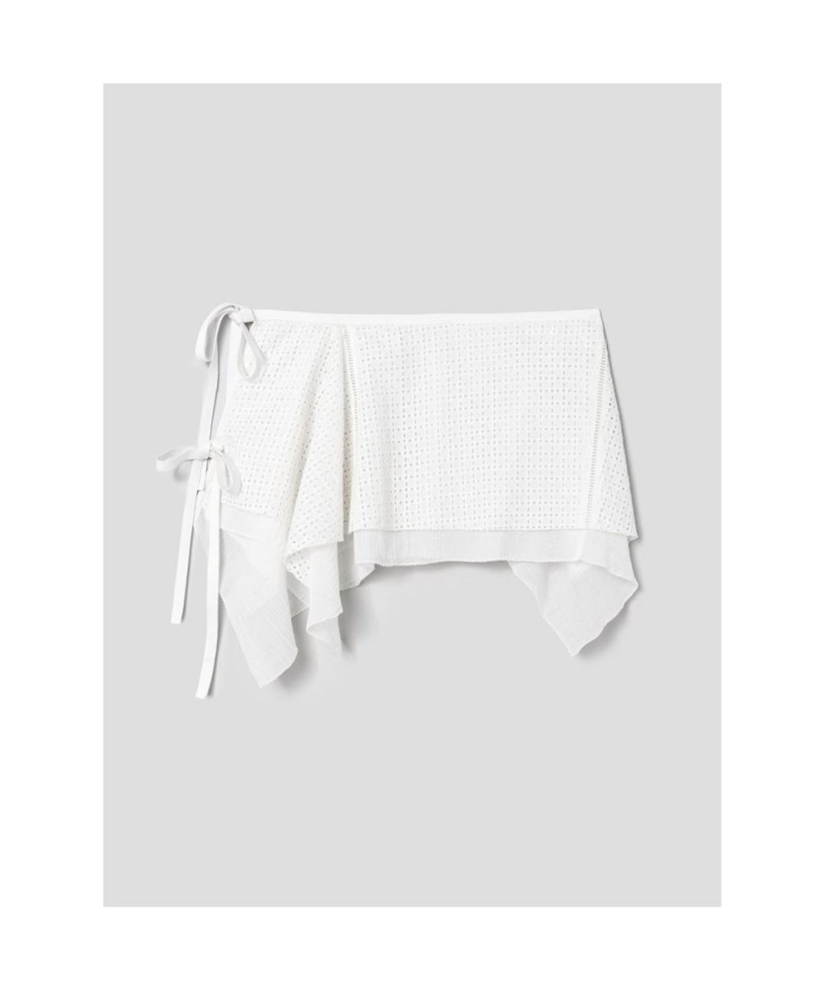 앙개(ANGGAE) Eyelet Chou Chou  White