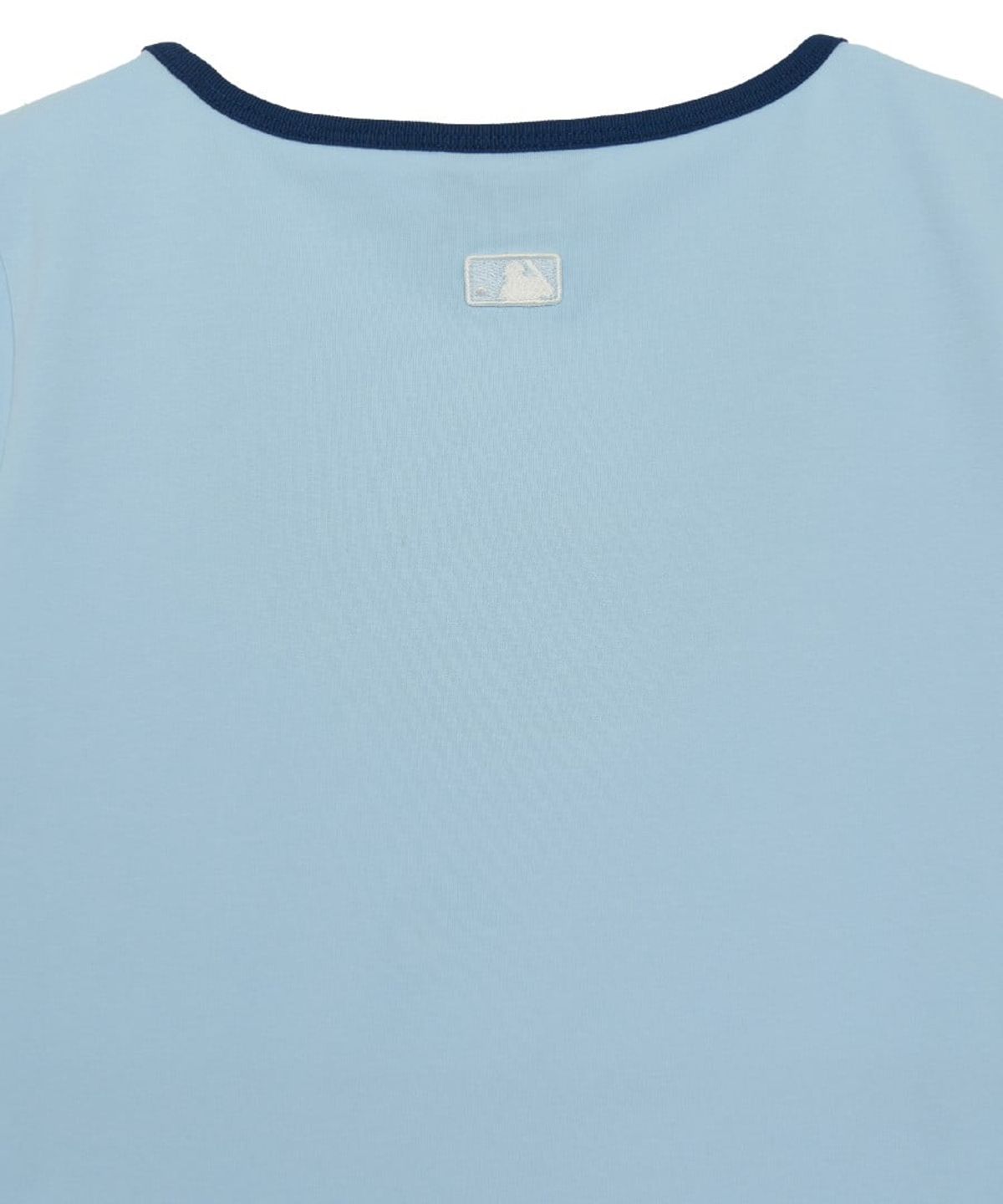 엠엘비(MLB) 여성 베이직 스퀘어넥 슬림핏 반팔 티셔츠 LA (Mg.Blue)