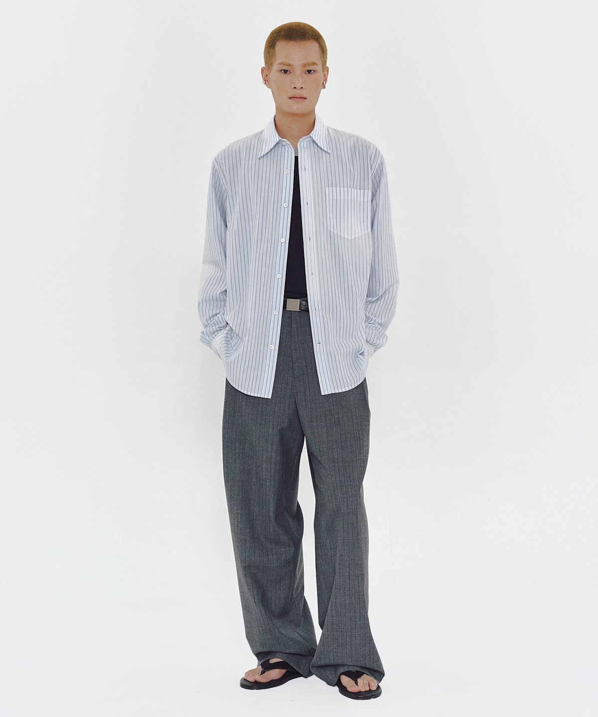 엠엠아이씨(MMIC) MATINEE SHIRT (SKY BLUE)