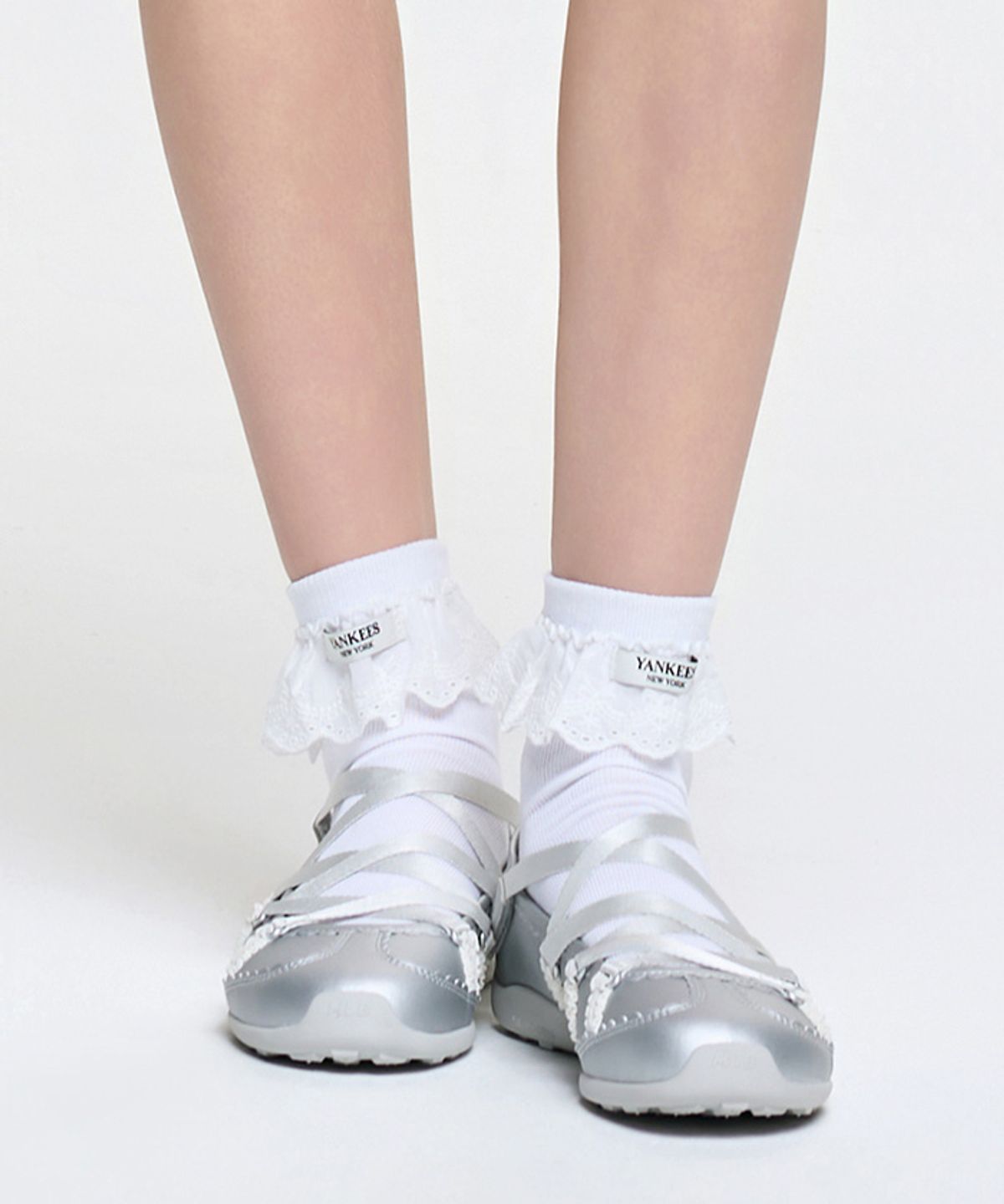 엠엘비(MLB) 프릴 레이스 로우 삭스 NY (White)
