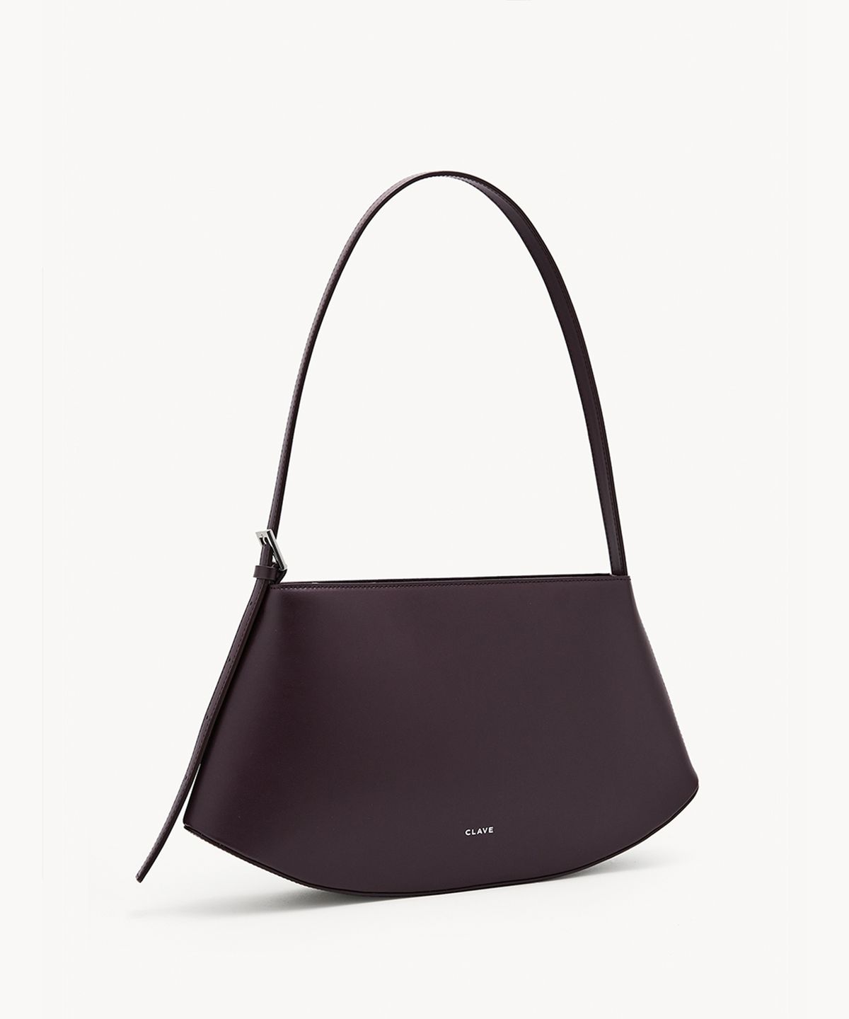 끌라베(CLAVE) 미아 버건디 토트백 (MIA Burgundy Tote Bag)
