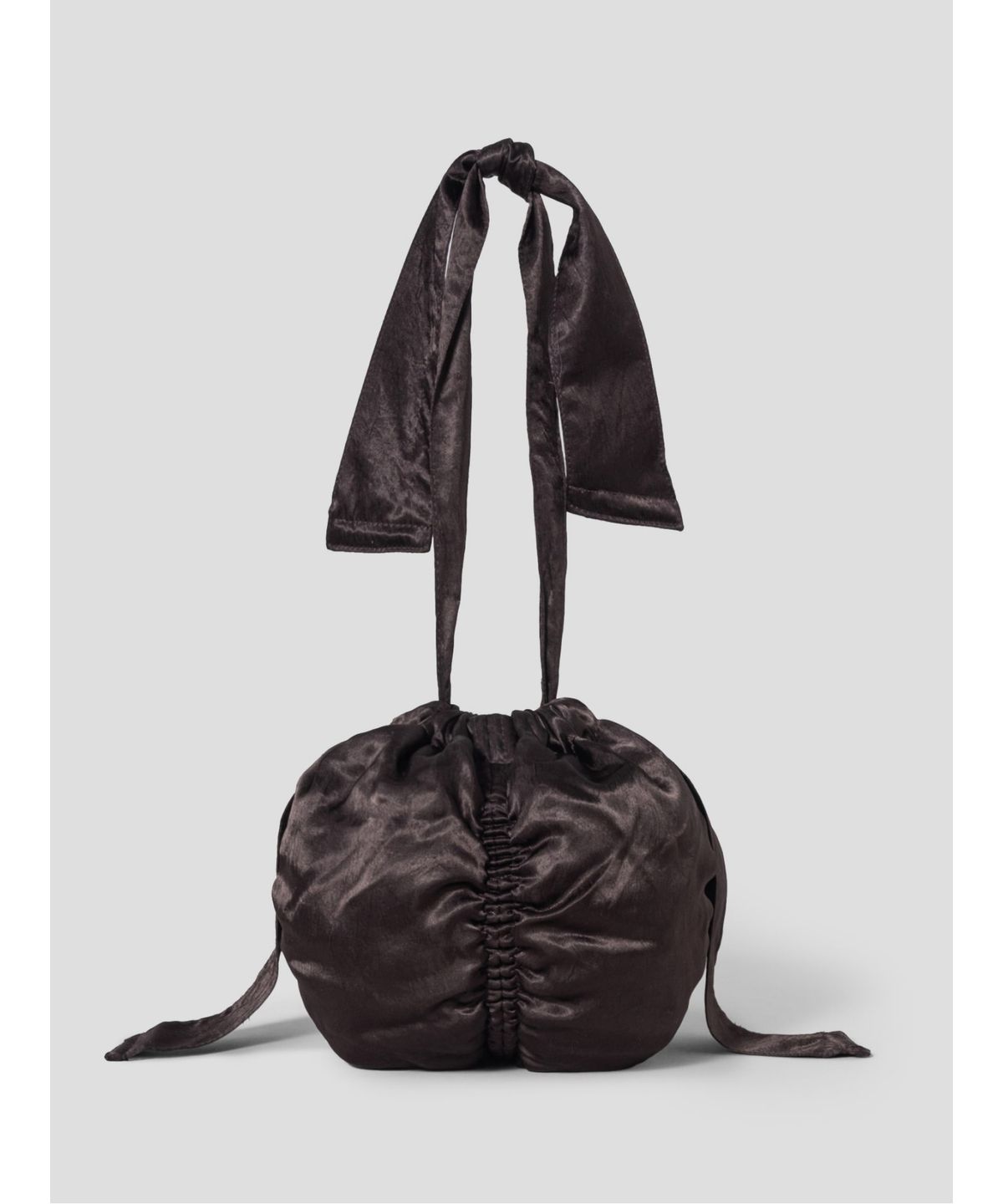 앙개(ANGGAE) Mini Ball Bag  Brown