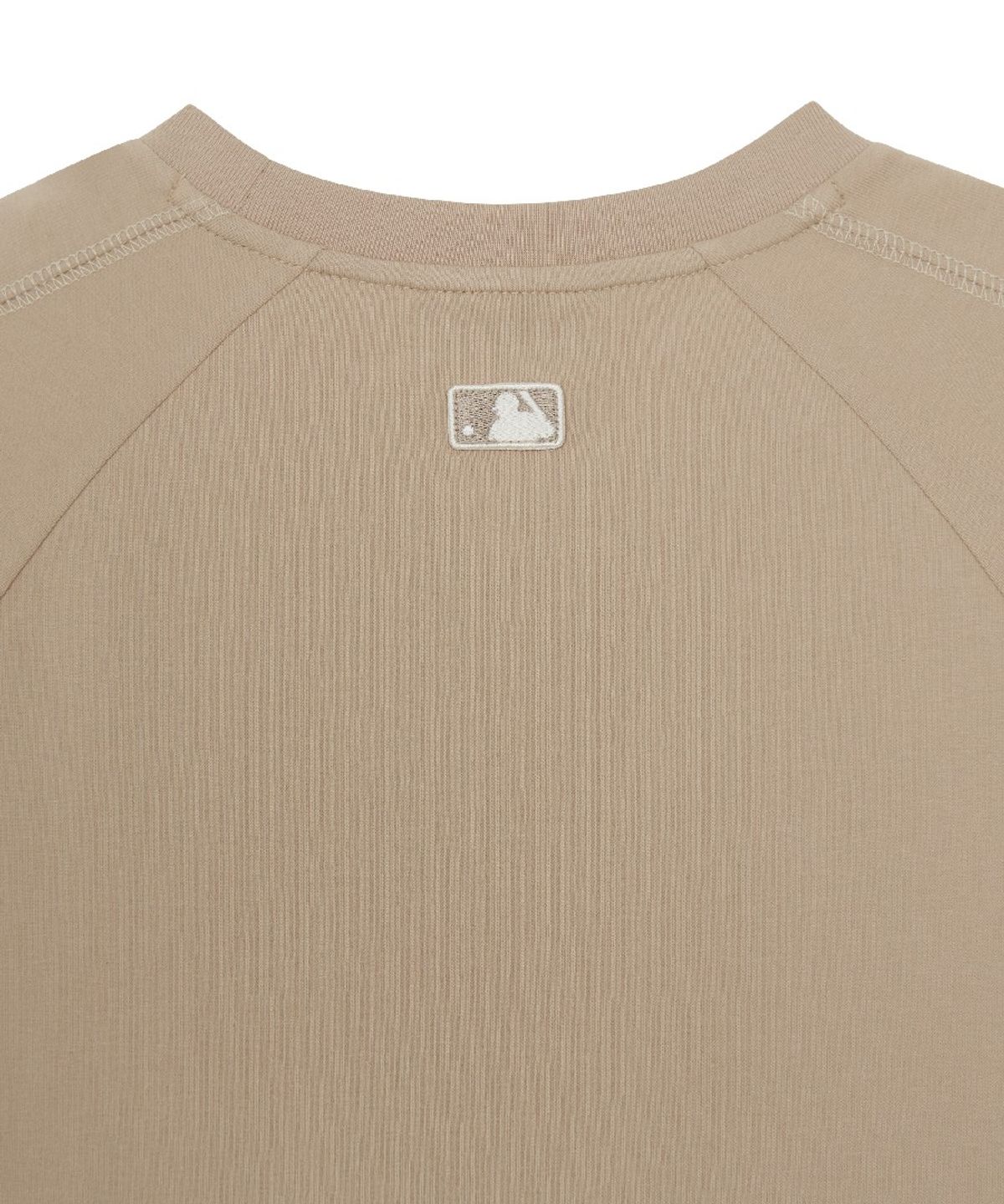 엠엘비(MLB) 여성 스포티브 트랙 크롭 반팔 티셔츠 NY (Mg.Sand)