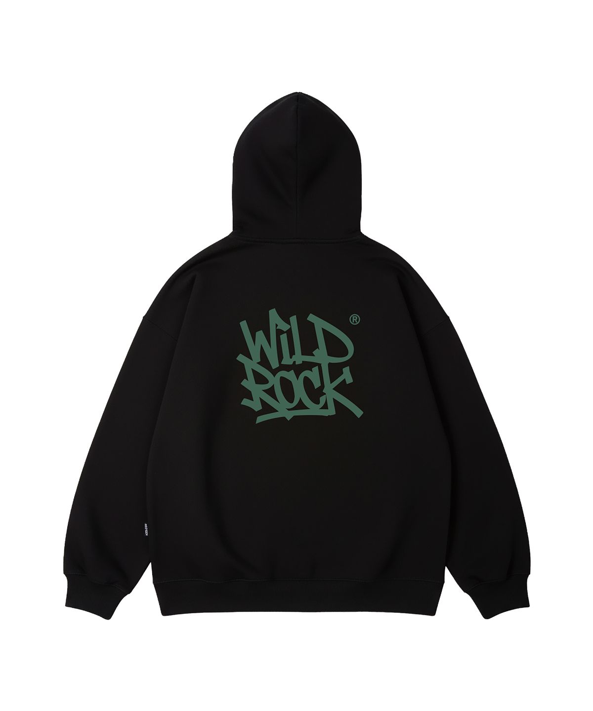 와일드락(WILDROCK) 태그 로고 오버핏 후드_7 COL