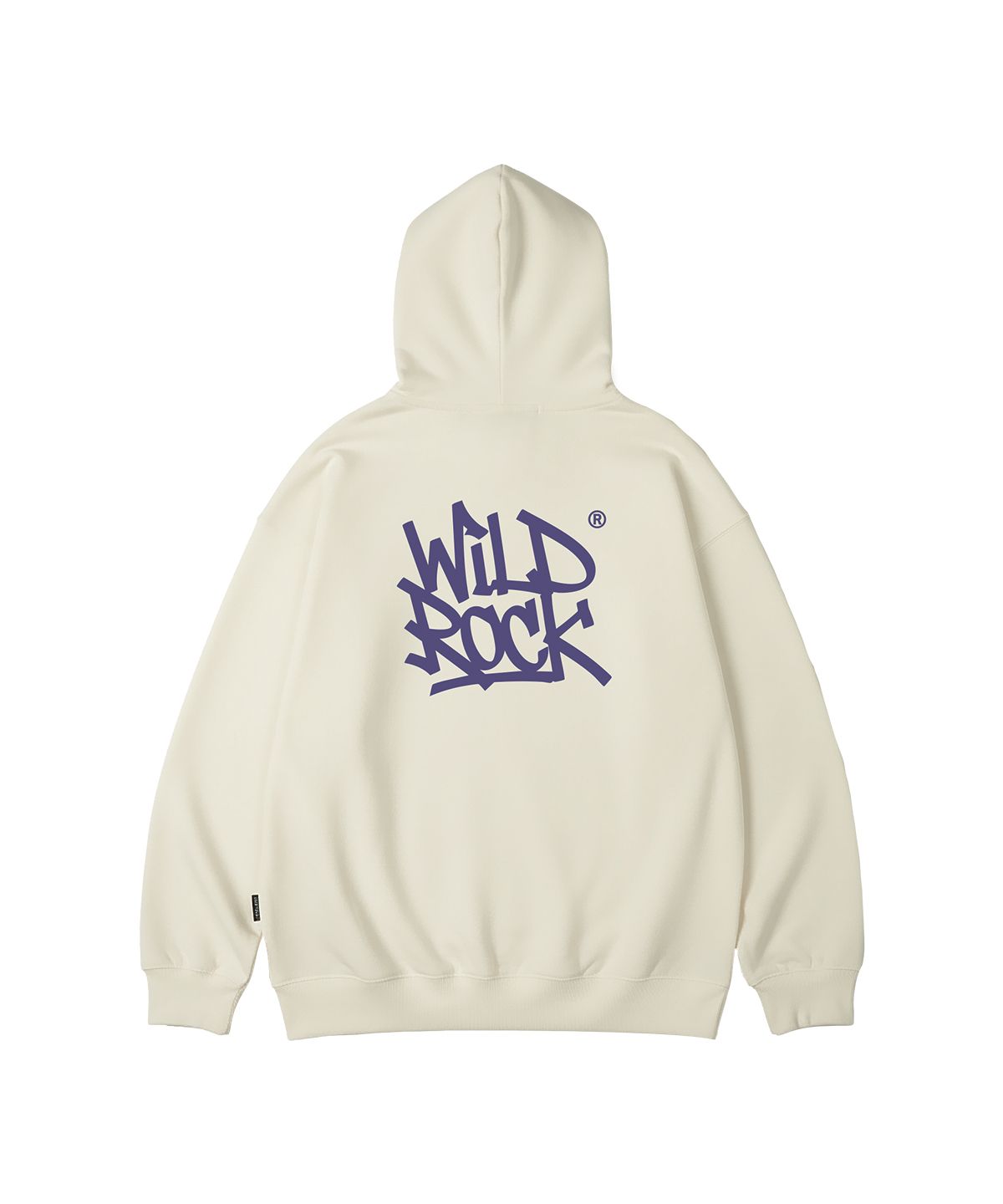 와일드락(WILDROCK) 태그 로고 오버핏 후드_7 COL