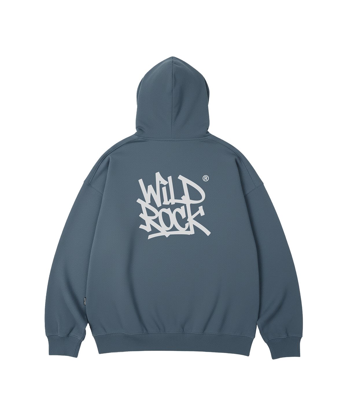 와일드락(WILDROCK) 태그 로고 오버핏 후드_7 COL