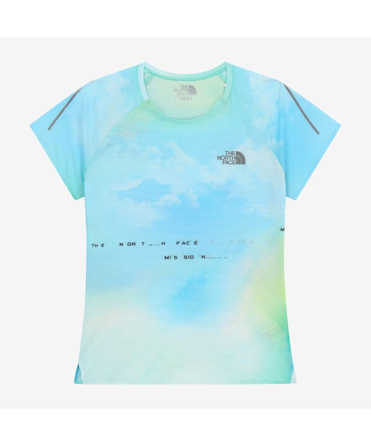 노스페이스(THE NORTH FACE) NT7US16N 제트 런 PT 반팔 티 MINT