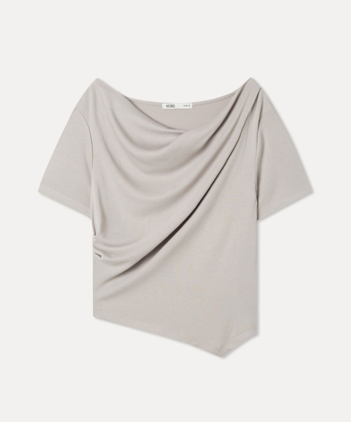미쏘(MIXXO) 카울넥 반팔 티셔츠_MIWHWG502A/MIWHWG79RA