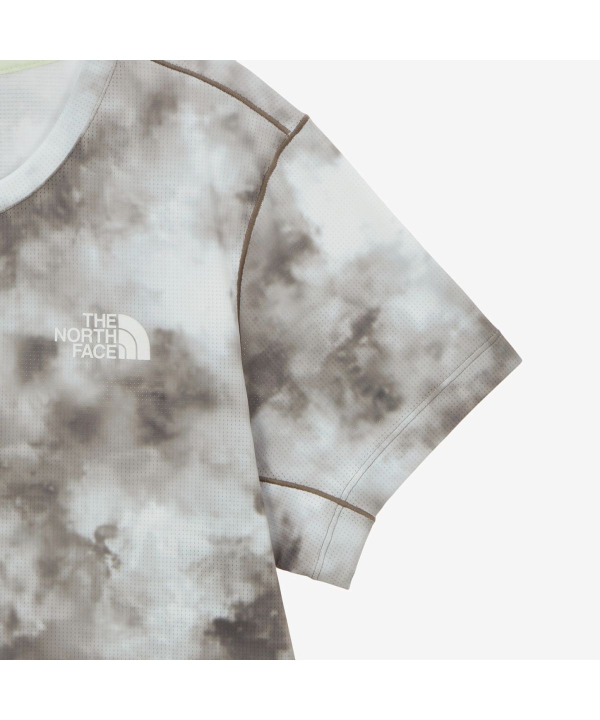 노스페이스(THE NORTH FACE) NT7US34C 여성 TNF 런 반팔 티 DUNE
