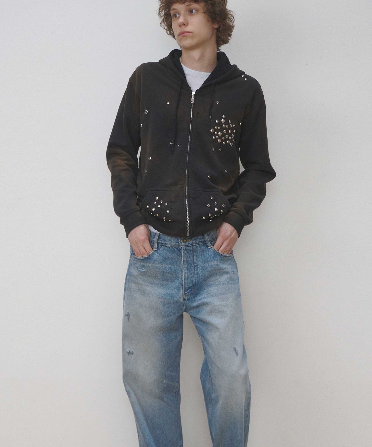 세븐틴엔드(17END) M 003 GRAYISH BLUE DENIM