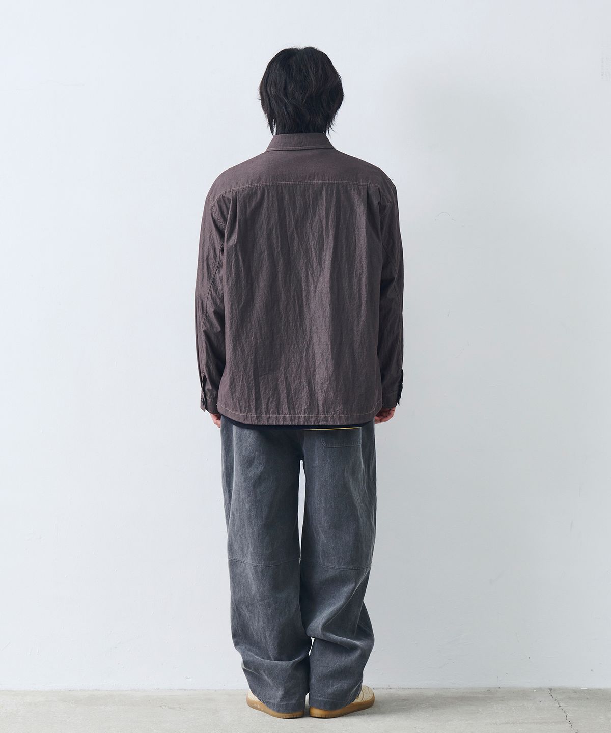 논타입(NONTYPE) MODIFIED LADDER UNIFORM JACKET (CHARCOAL)