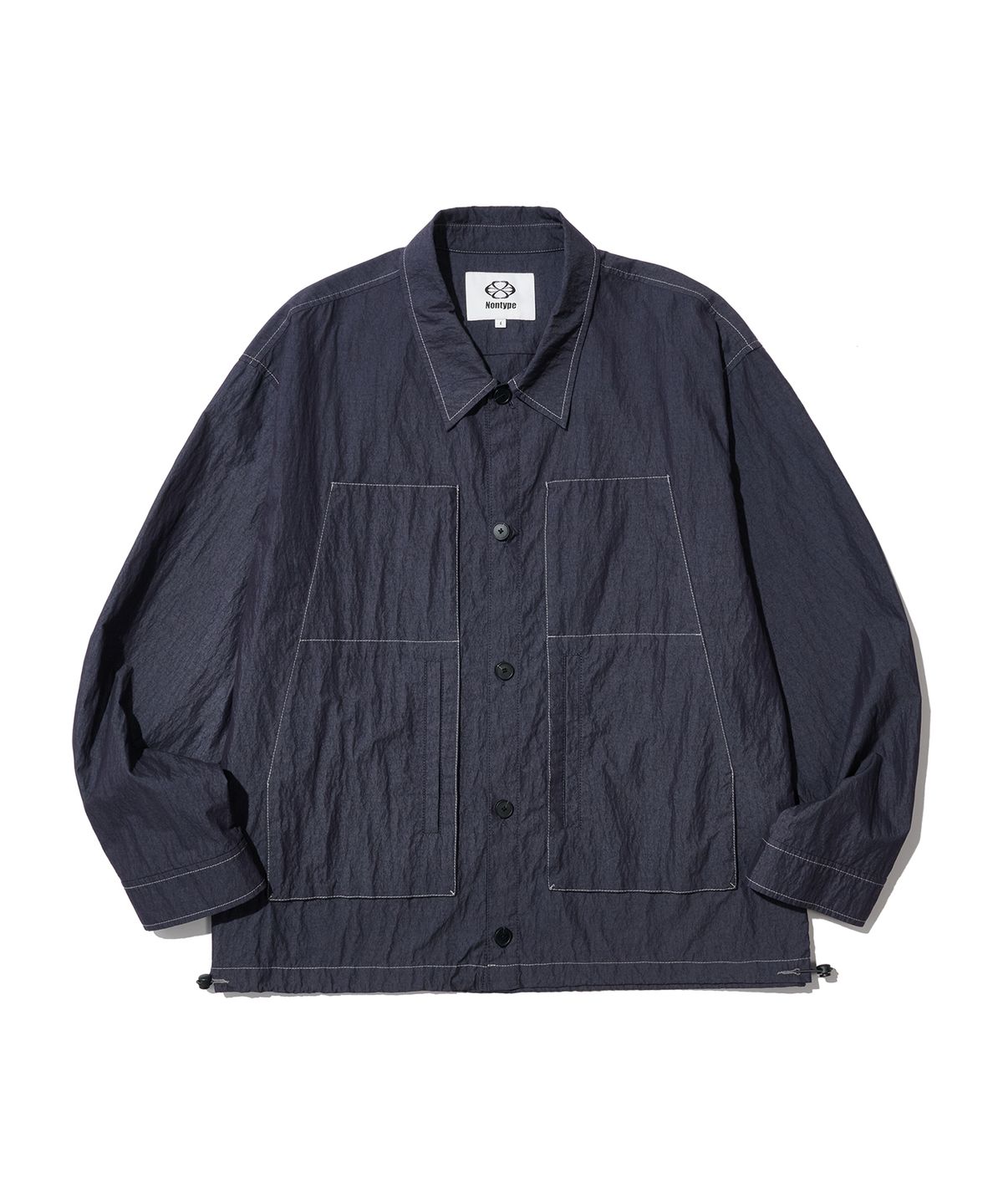 논타입(NONTYPE) MODIFIED LADDER UNIFORM JACKET (NAVY)