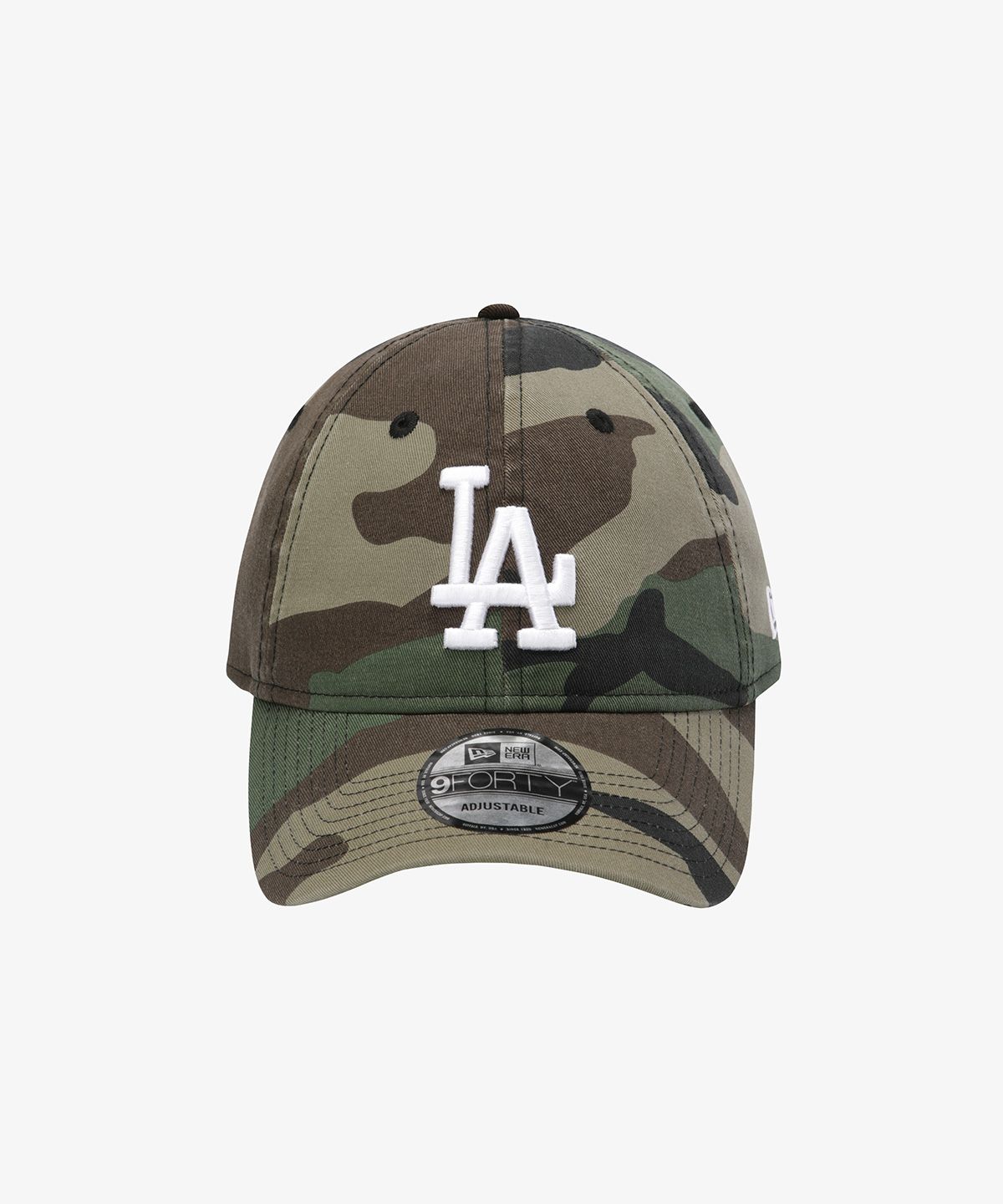 뉴에라(NEW ERA) MLB LA 다저스 베이직 언스트럭쳐 볼캡 우드랜드 15131671