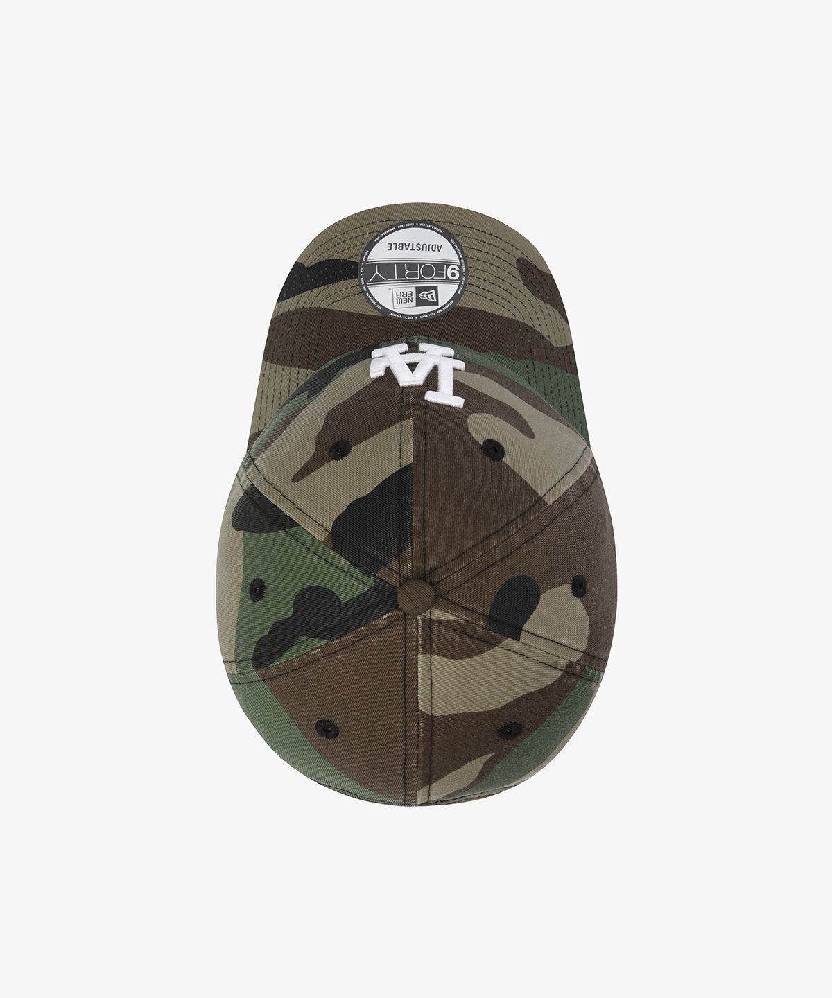 뉴에라(NEW ERA) MLB LA 다저스 베이직 언스트럭쳐 볼캡 우드랜드 15131671
