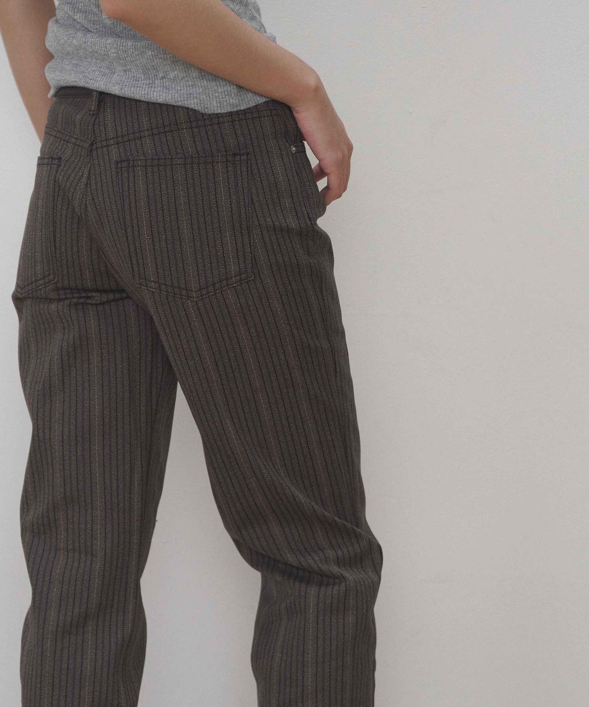 세븐틴엔드(17END) F 001 STRIPE DENIM JEANS