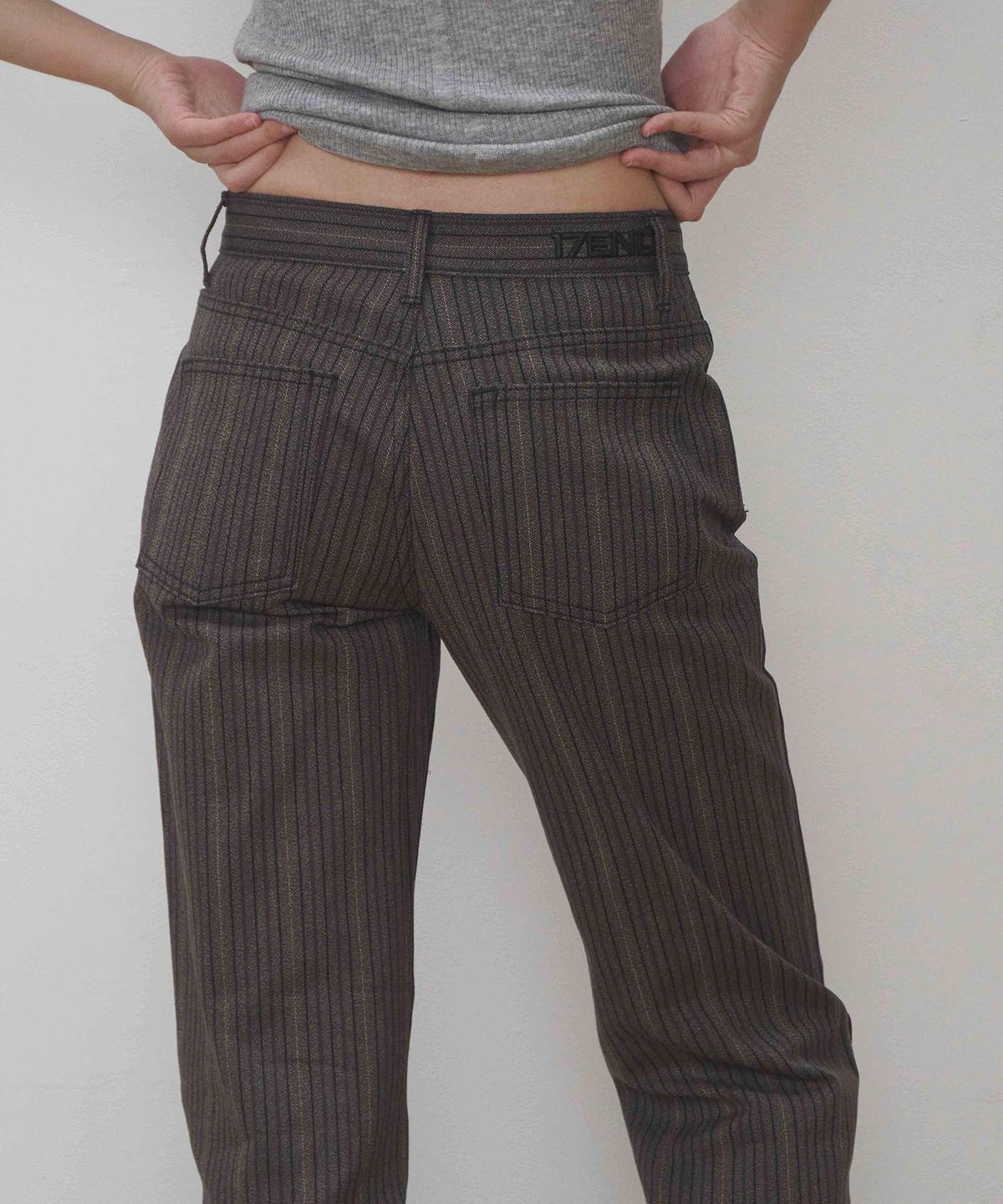 세븐틴엔드(17END) F 001 STRIPE DENIM JEANS