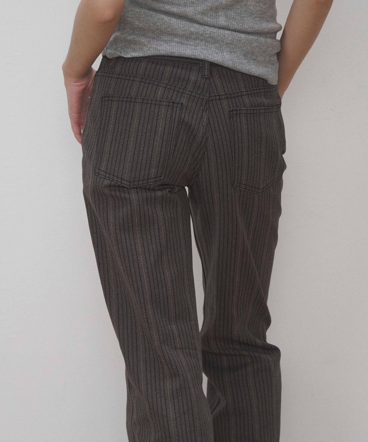 세븐틴엔드(17END) F 001 STRIPE DENIM JEANS