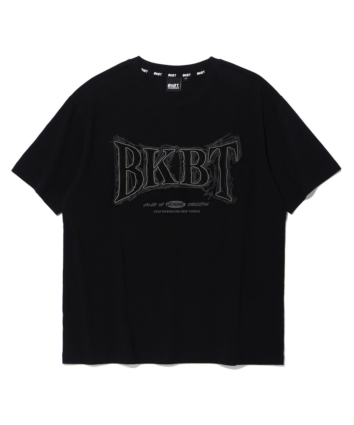 벙커버스터(BUNKERBUSTER) 빅 레터링 그래픽 반팔티 MQ2TU242_BLACK