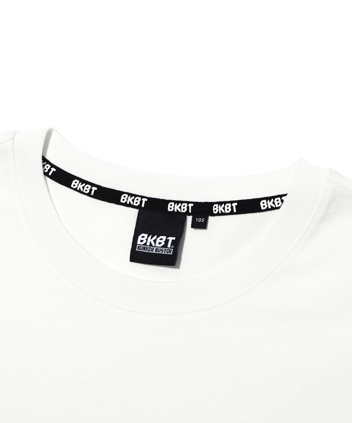벙커버스터(BUNKERBUSTER) 빅 레터링 그래픽 반팔티 MQ2TU242_OFF WHITE