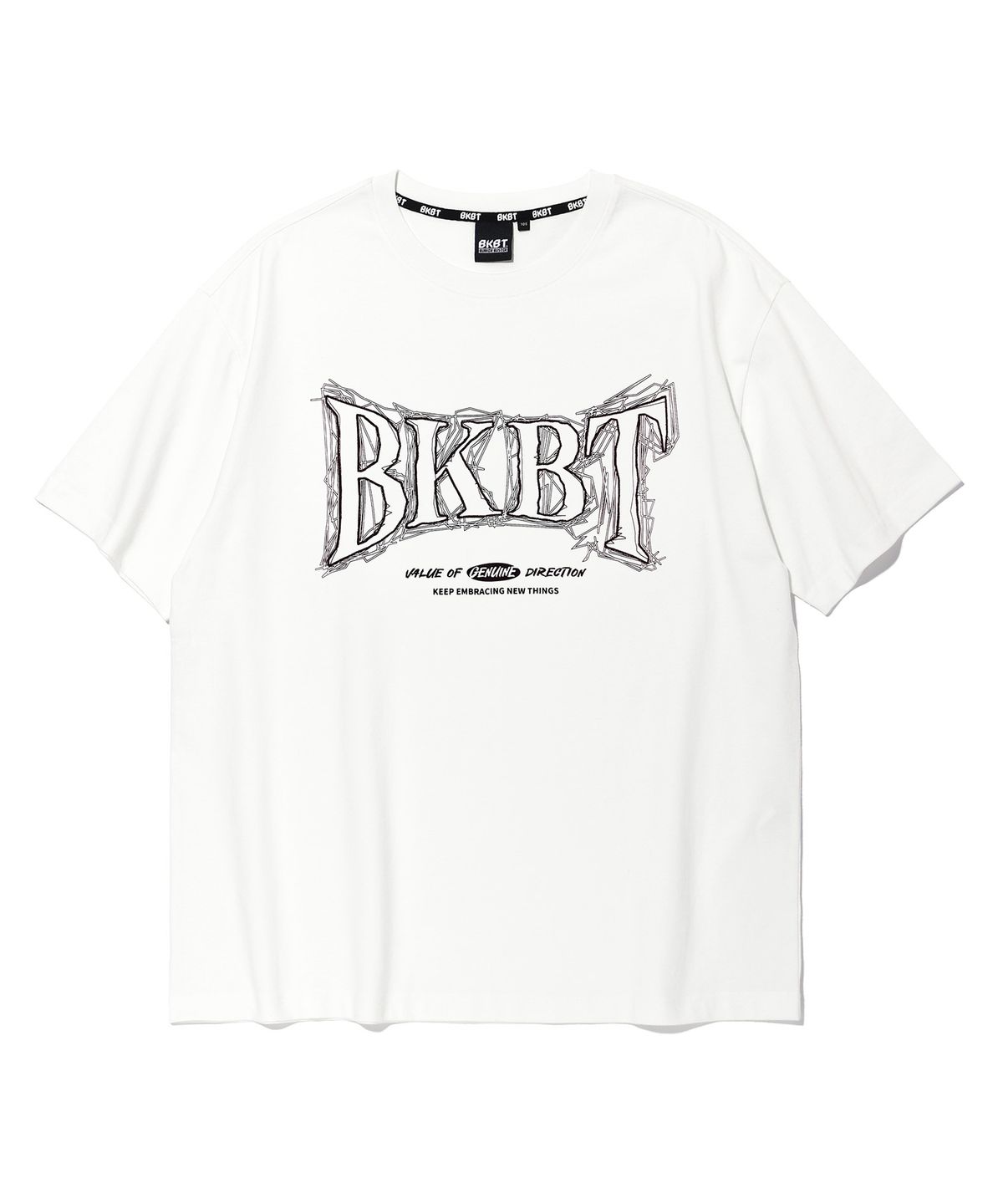 벙커버스터(BUNKERBUSTER) 빅 레터링 그래픽 반팔티 MQ2TU242_OFF WHITE
