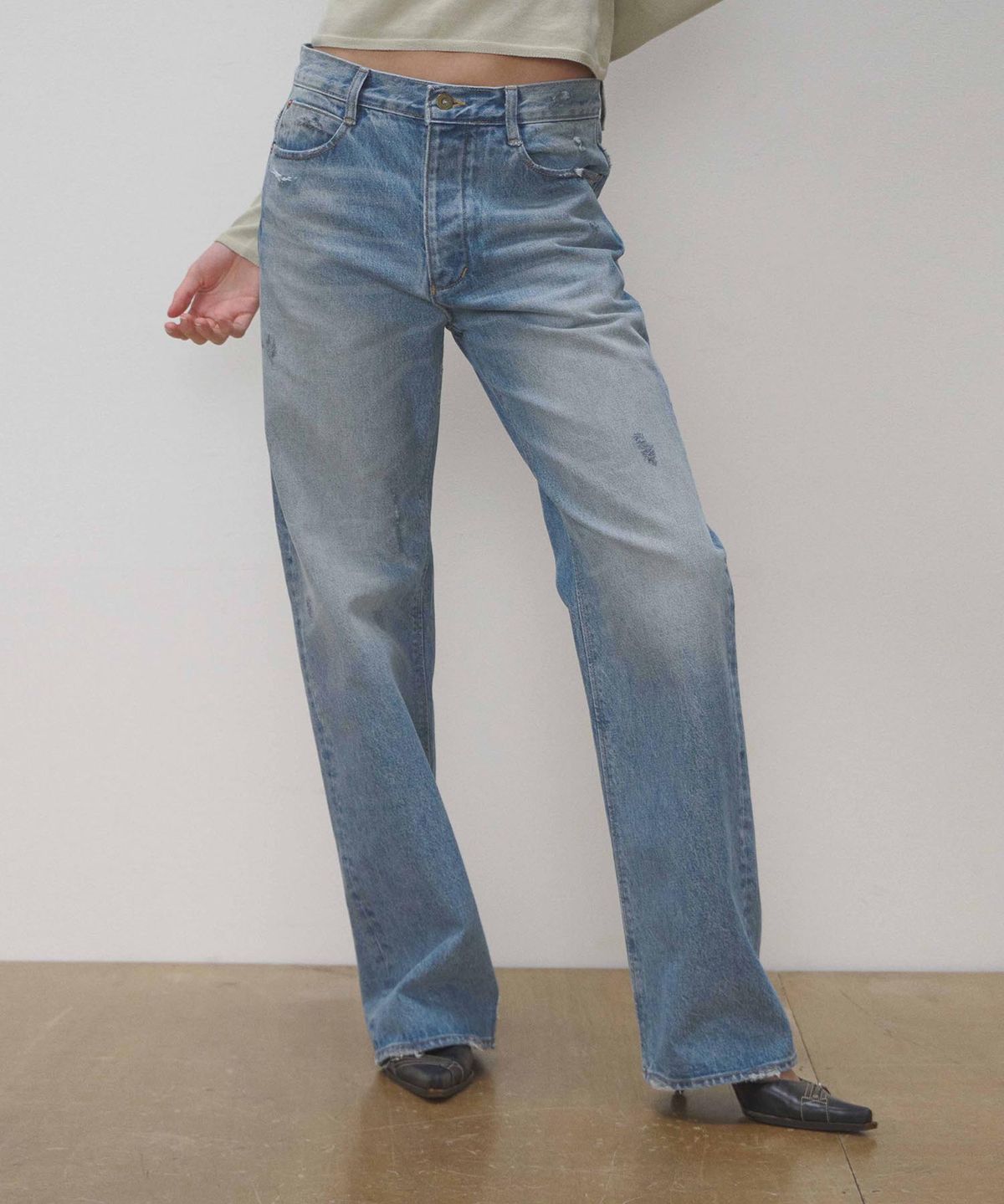 세븐틴엔드(17END) F 003 GRAYISH BLUE DENIM