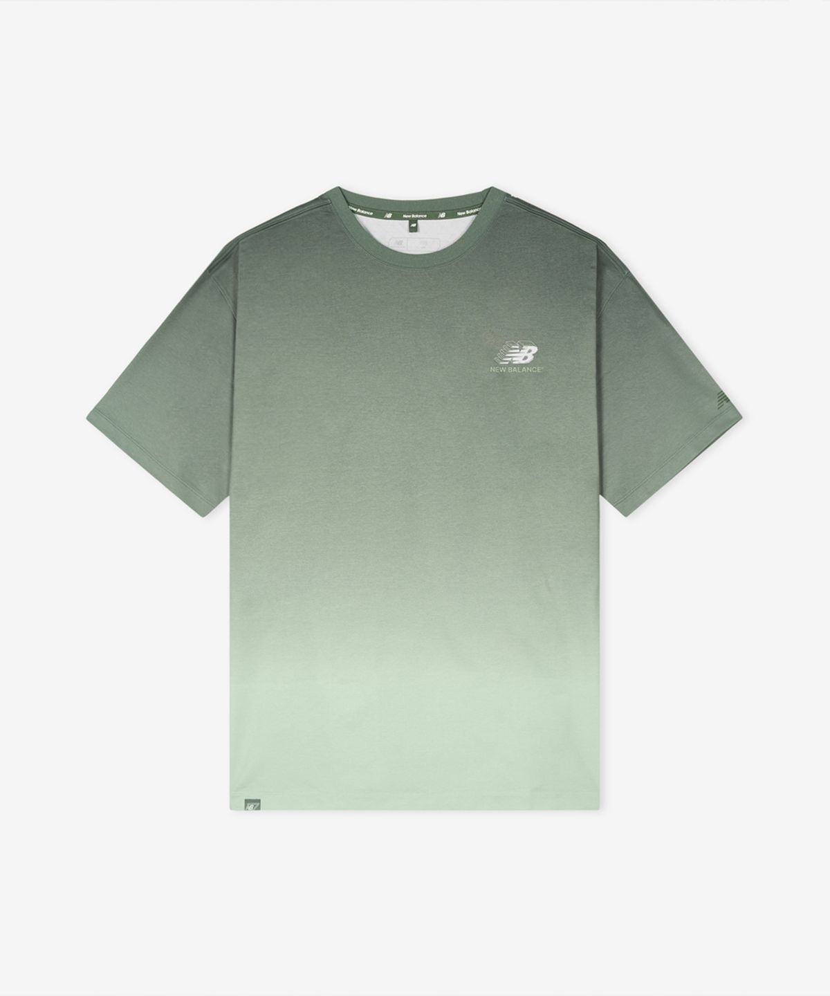 뉴발란스(NEW BALANCE) NBNEG25423 / UNI RC FROZEN 픽토그램 반팔티 (LIGHT KHAKI)
