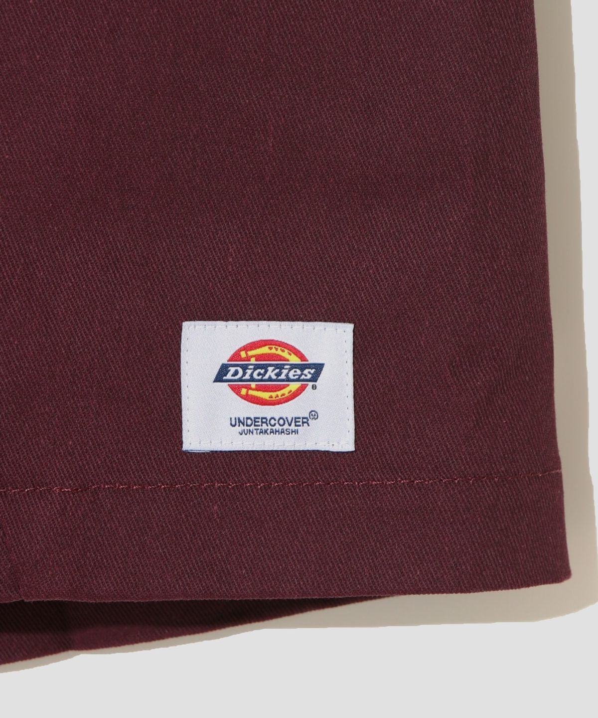 디키즈(DICKIES) 디키즈 X UNDERCOVER 워크 쇼츠 Maroon