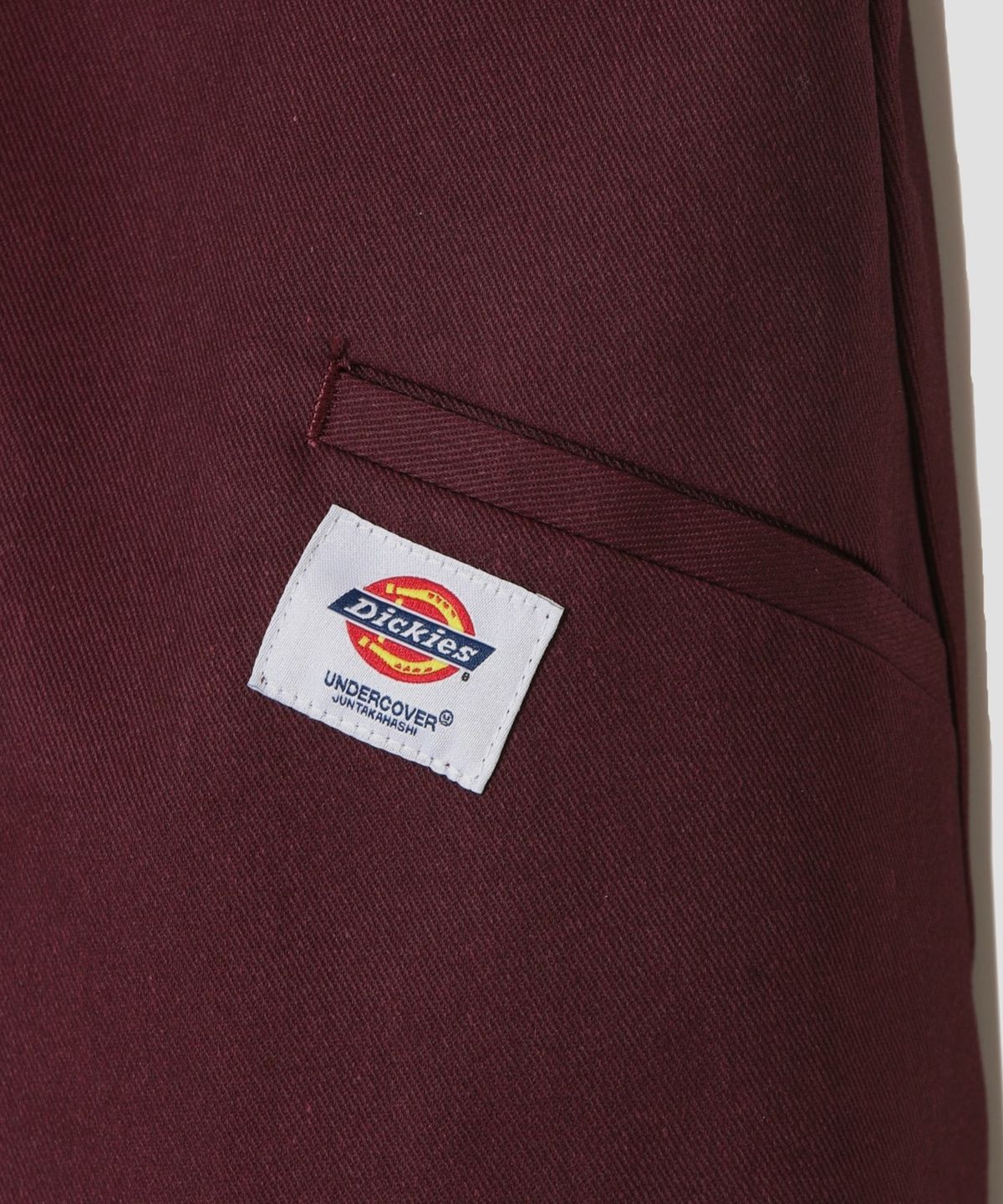 디키즈(DICKIES) 디키즈 X UNDERCOVER 워크 쇼츠 Maroon