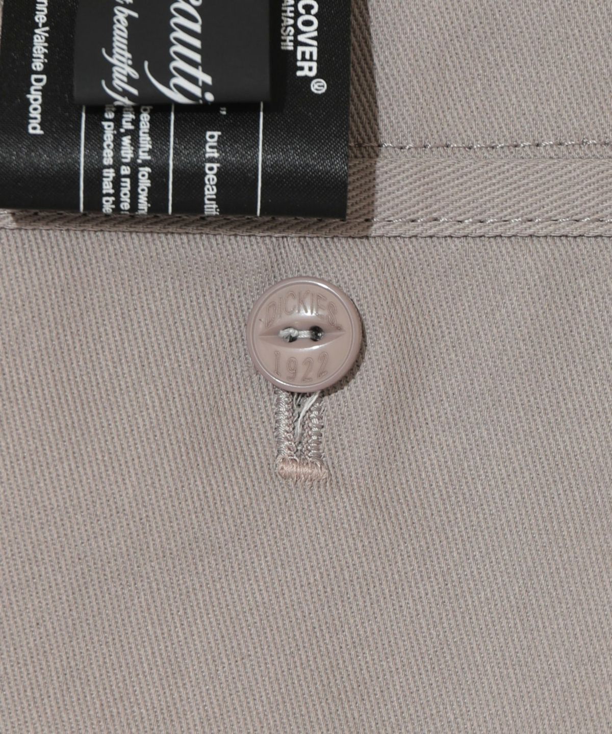 디키즈(DICKIES) 디키즈 X UNDERCOVER 워크 쇼츠 Silver Grey