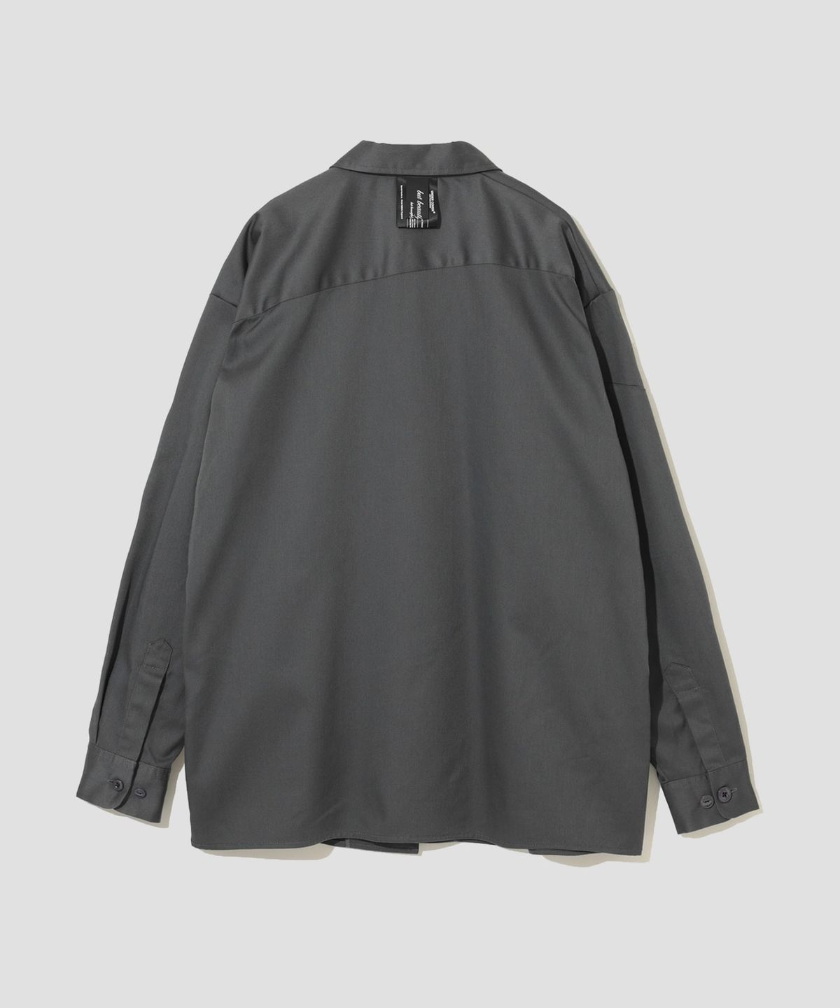 디키즈(DICKIES) 디키즈 X UNDERCOVER 롱 슬리브 워크셔츠 Charcoal