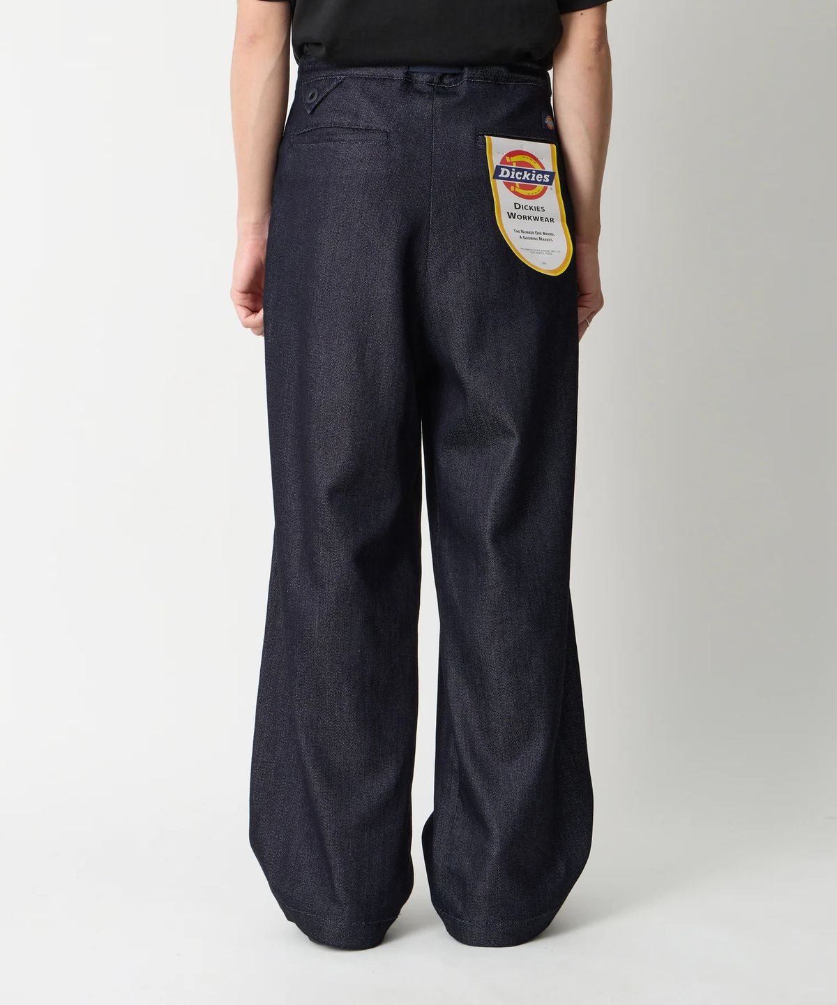 디키즈(DICKIES) 디키즈 x WM 투 턱 데님 팬츠 Blue