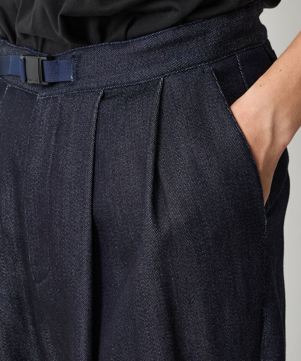 디키즈(DICKIES) 디키즈 x WM 투 턱 데님 팬츠 Blue