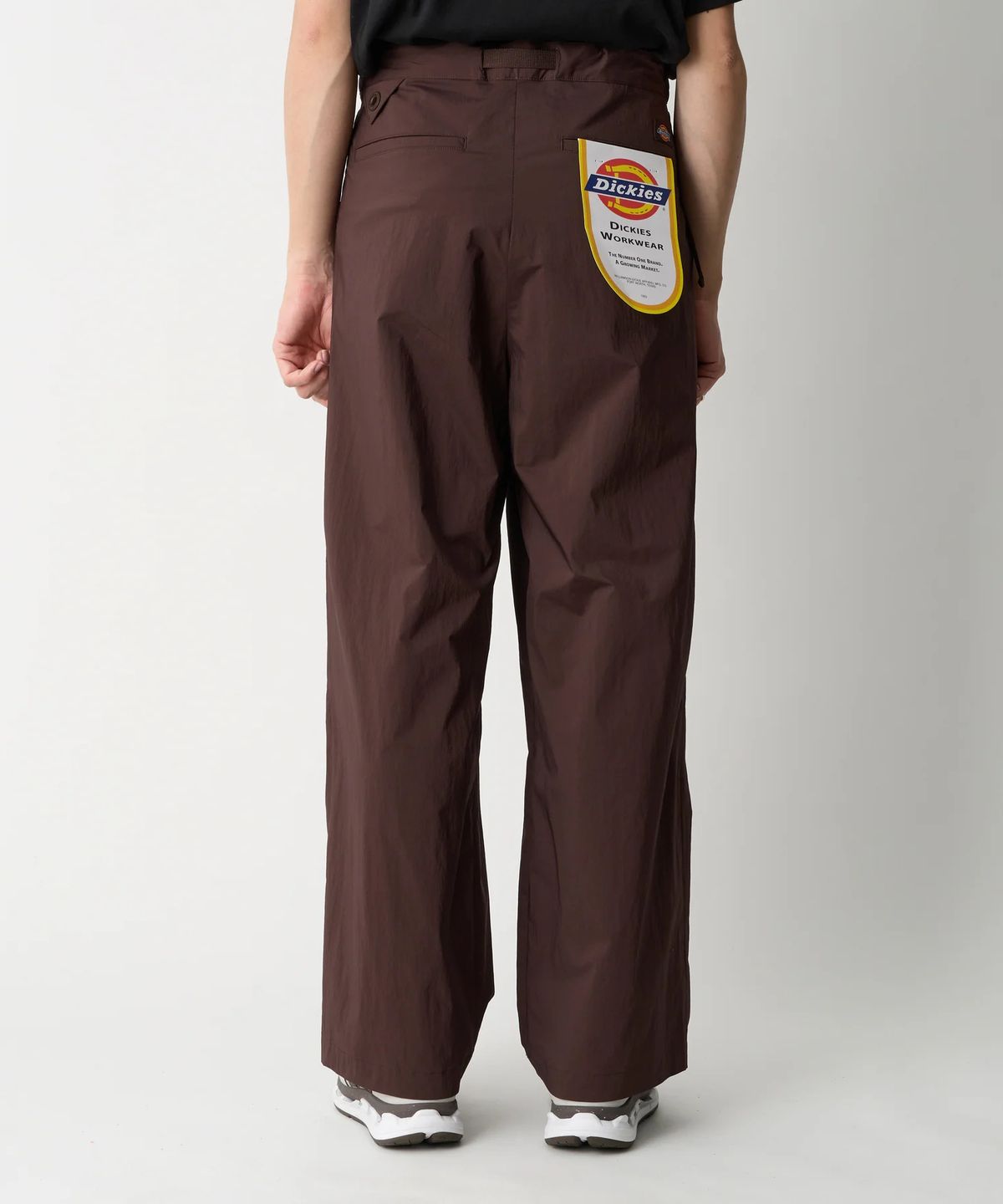 디키즈(DICKIES) 디키즈 x WM 투 턱 팬츠 Brown