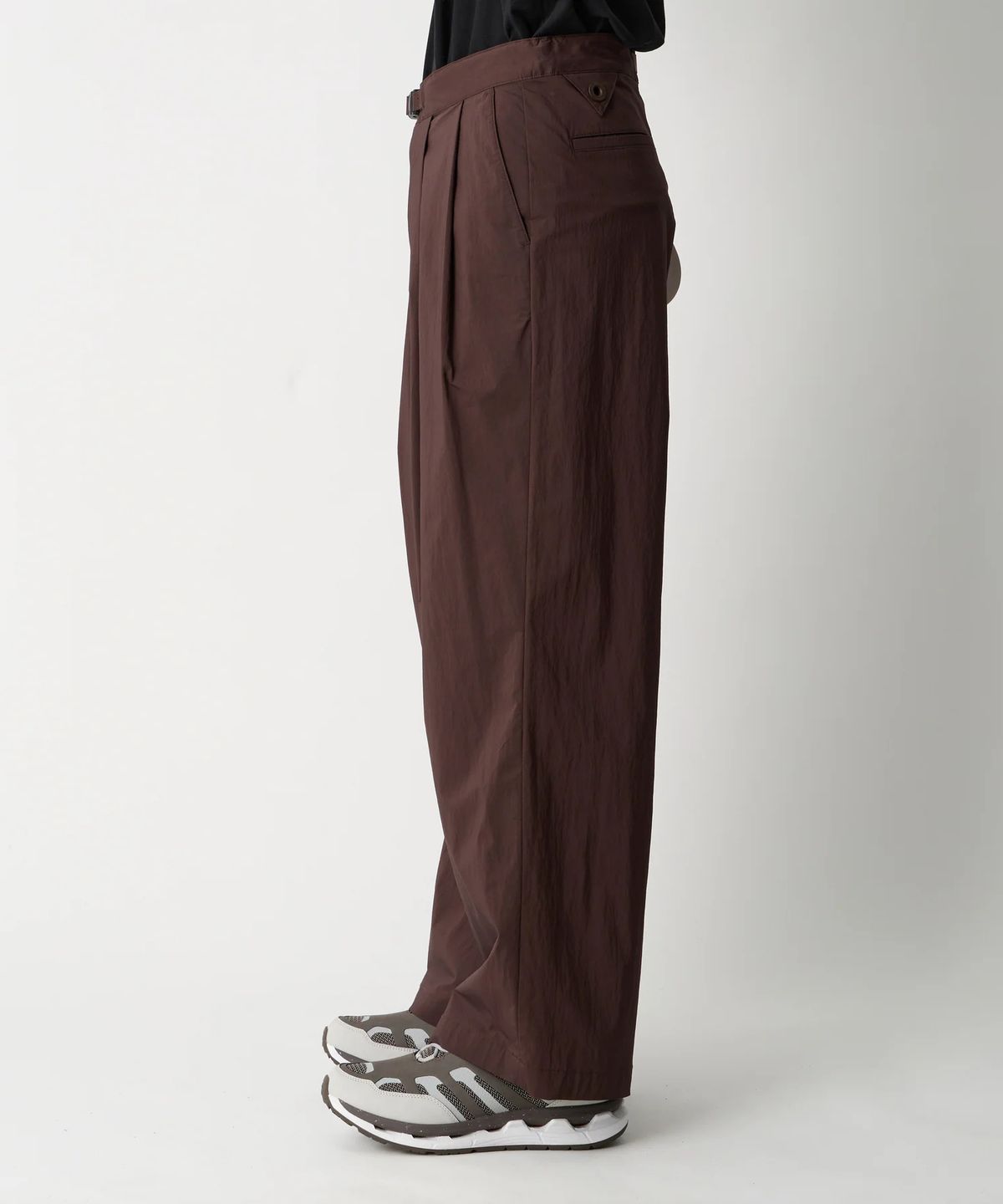 디키즈(DICKIES) 디키즈 x WM 투 턱 팬츠 Brown