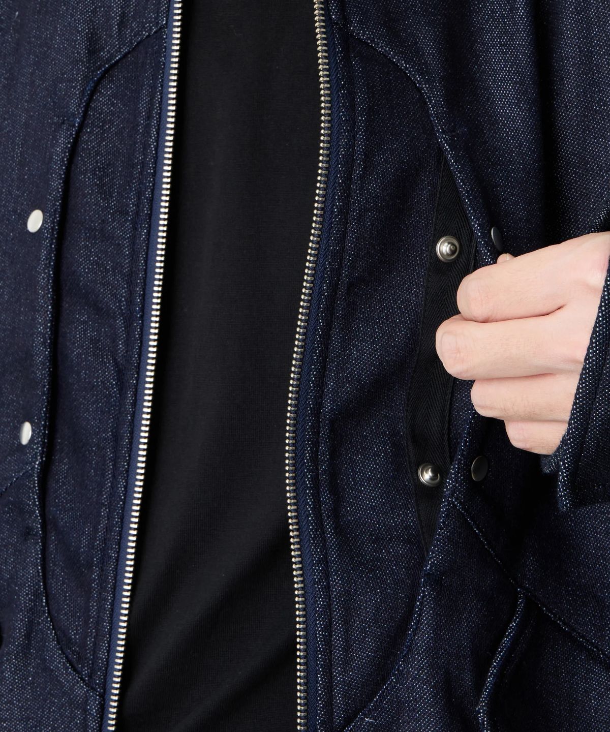 디키즈(DICKIES) 디키즈 x WM 데님 블루종 Blue
